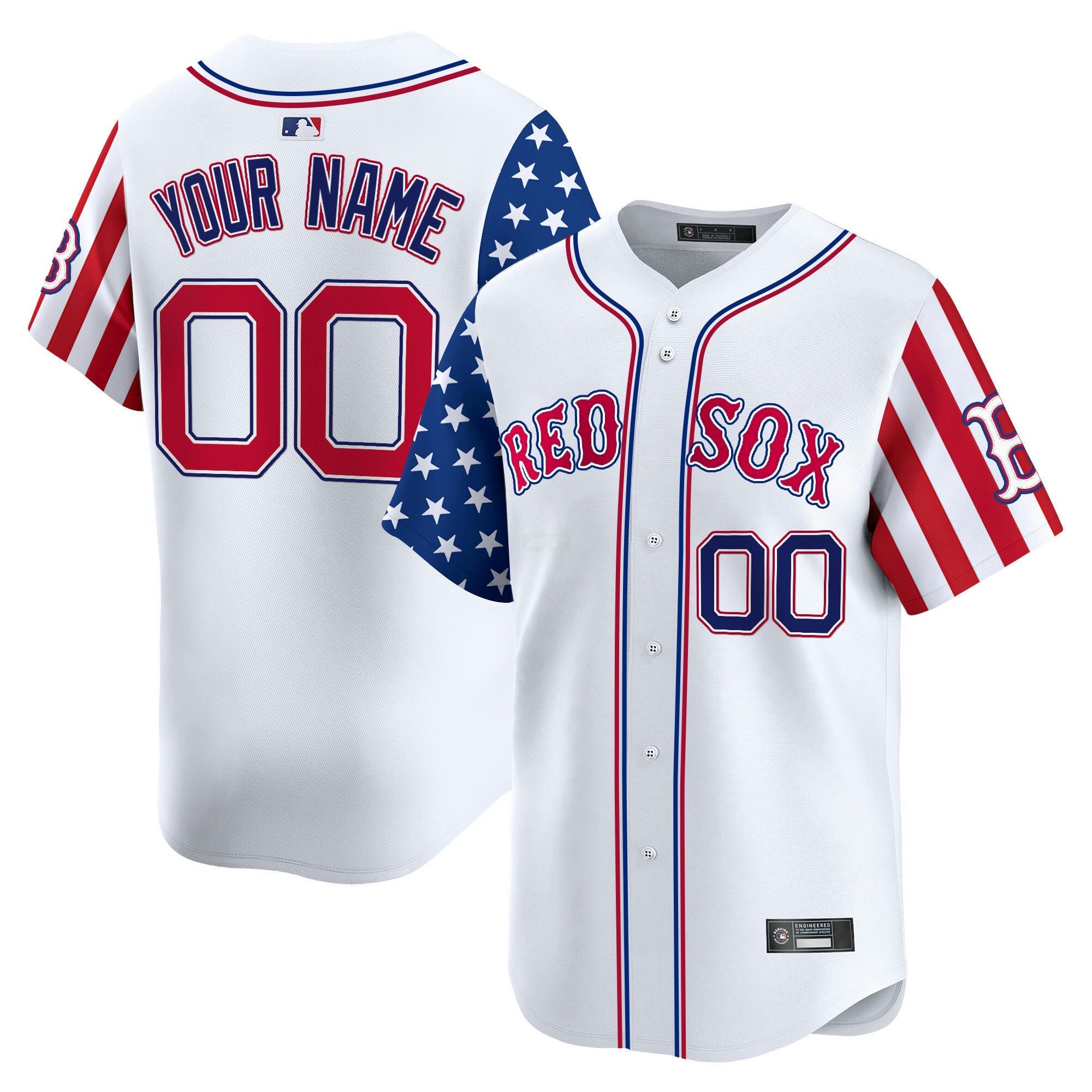 Camisa MLB Boston 2025 Independence Day Vapor Premier Limited Jersey