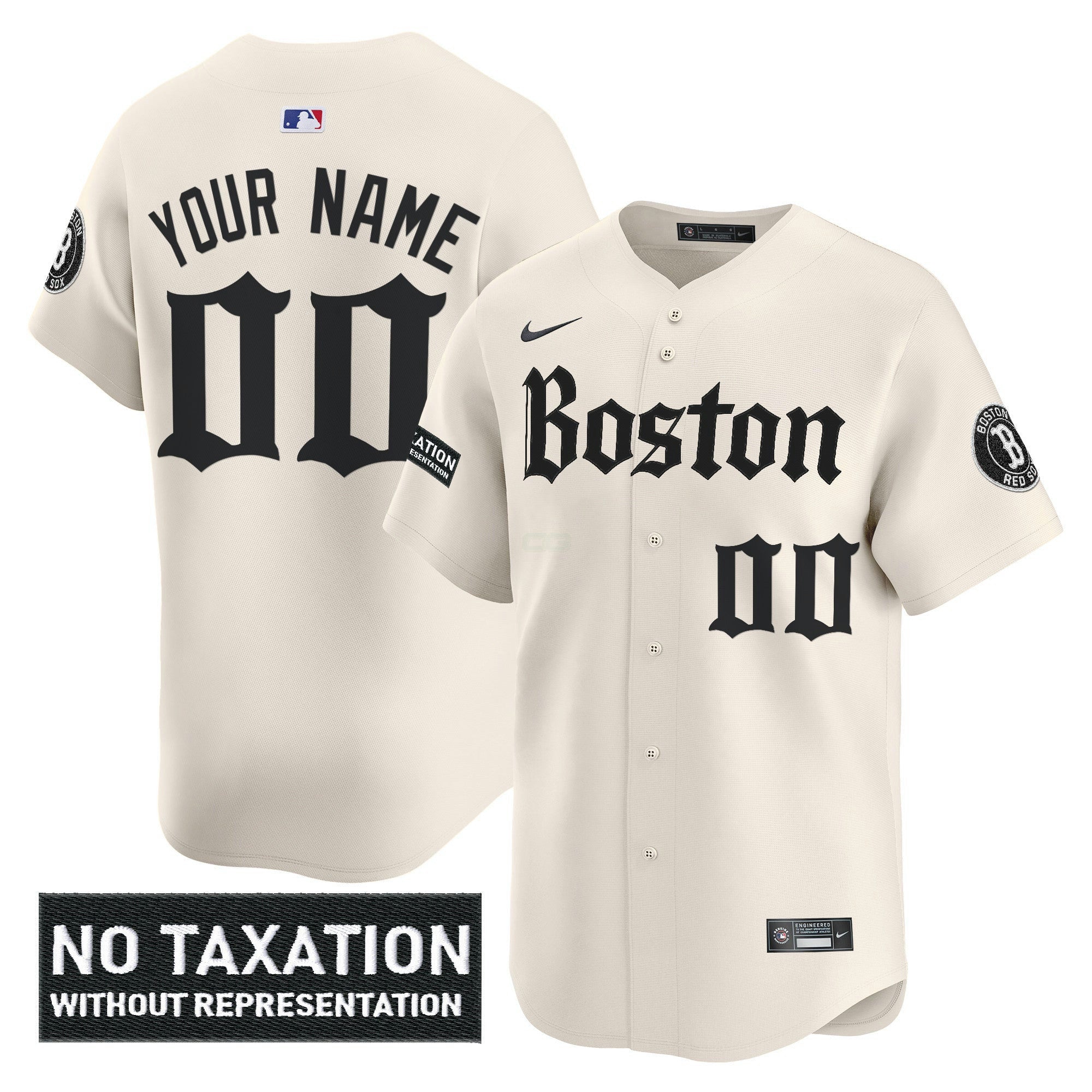 Camisa MLB Boston ‘Retro Newspaper Edition’ Vapor Premier Limited Jersey