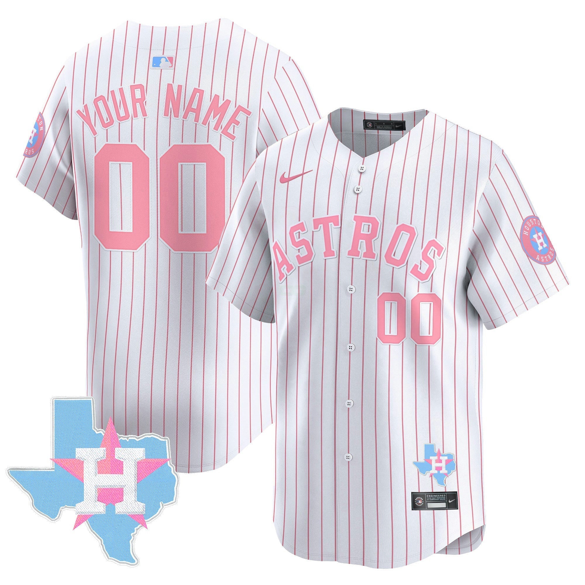 Camisa MLB Bubblegum Pink Vapor Premier Limited Jersey