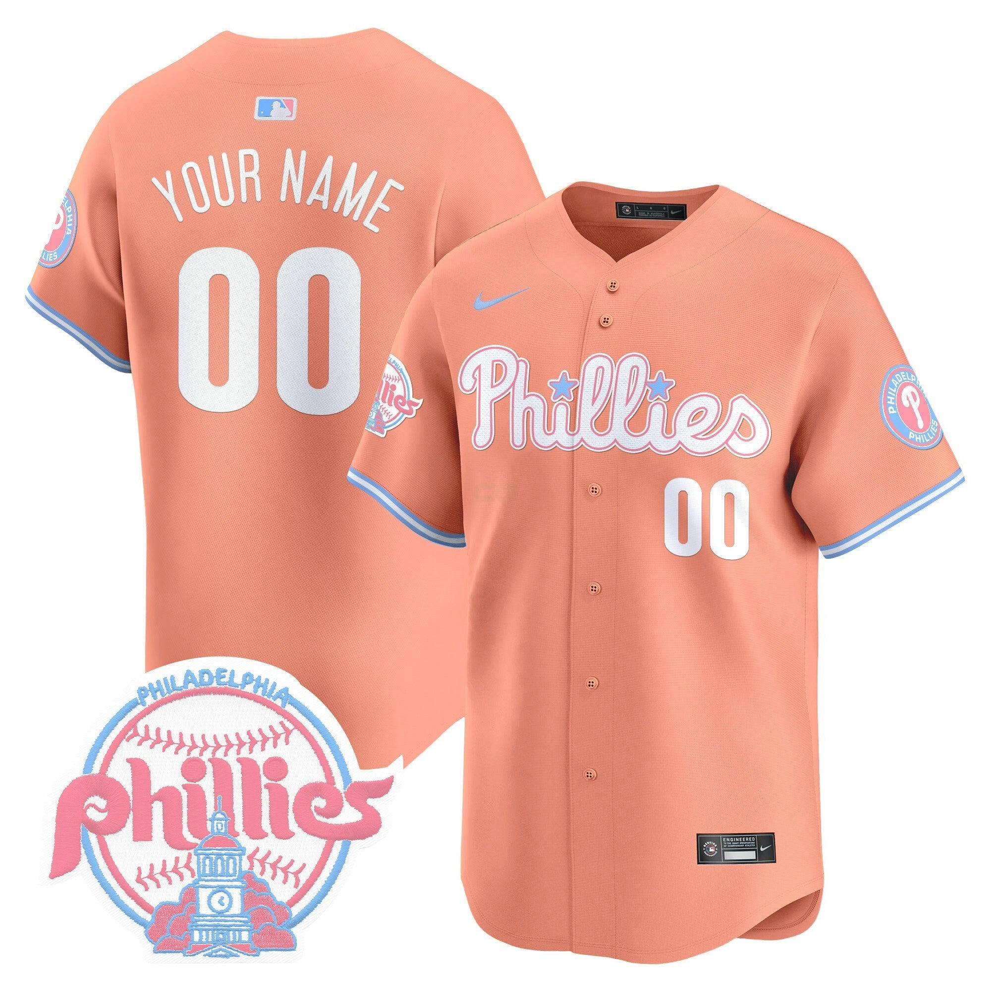 Camisa MLB Bubblegum Pink Vapor Premier Limited Jersey V2