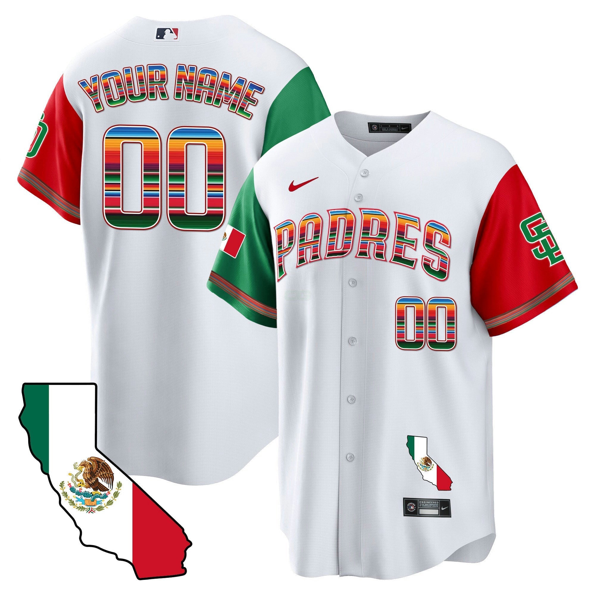 Camisa MLB California Map Cool Base Jersey