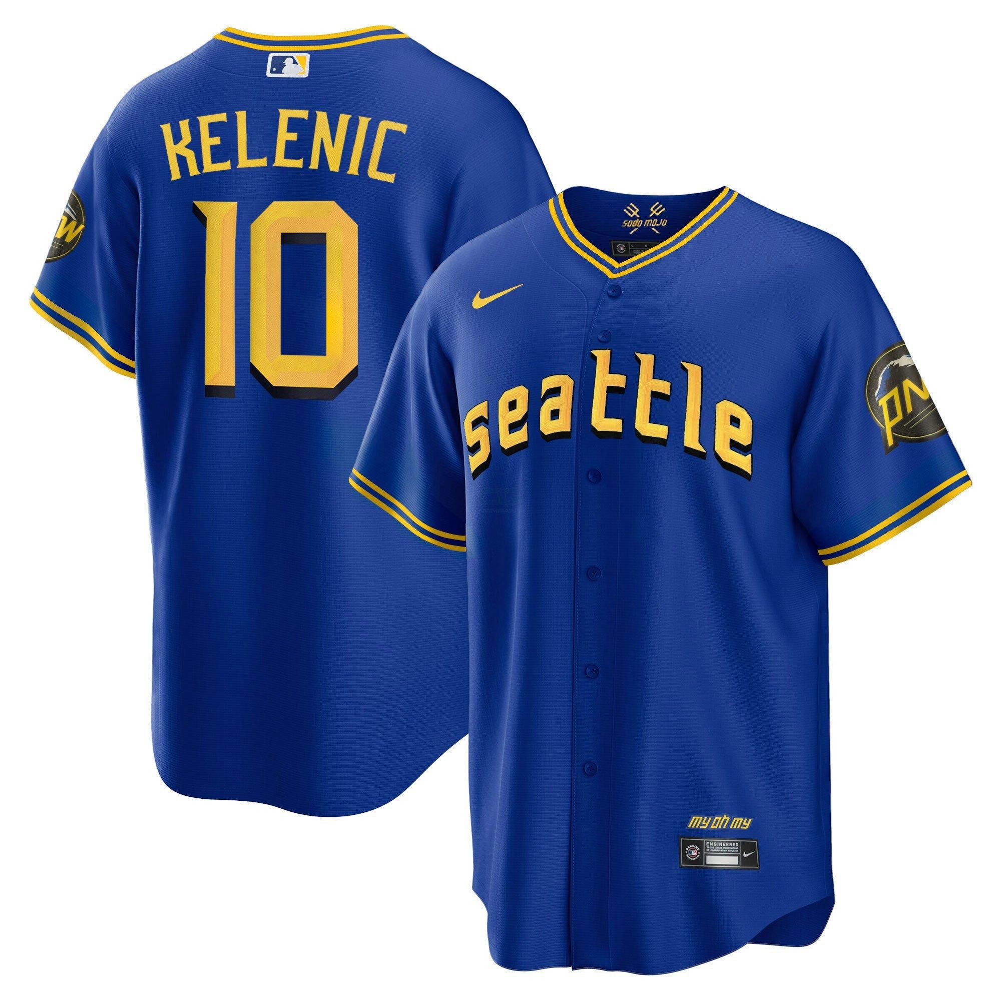 Camisa MLB CC Dourada Jersey