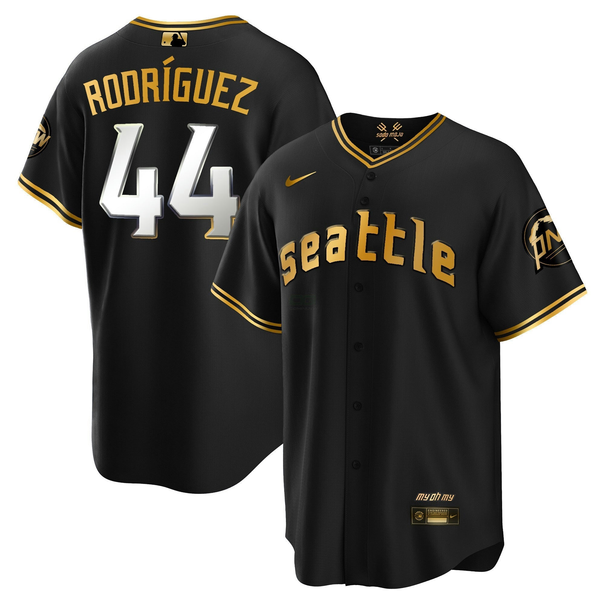 Camisa MLB CC Dourada Jersey