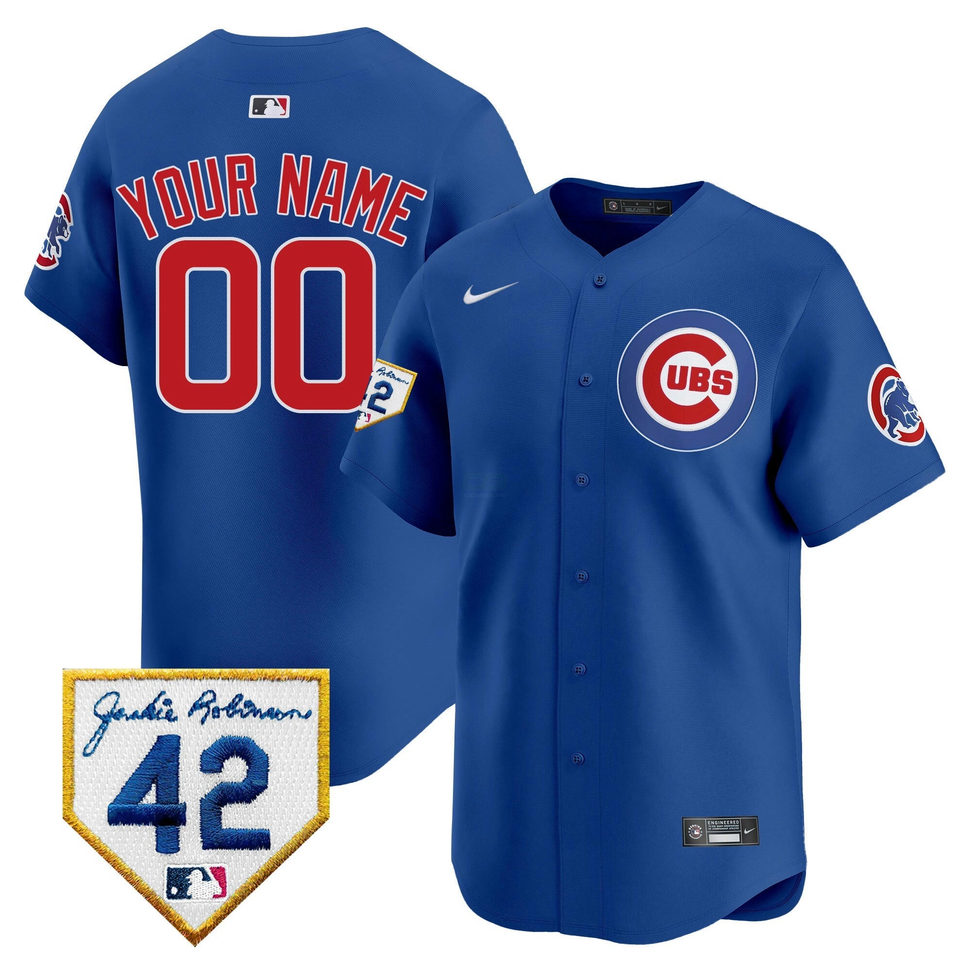 Camisa MLB Chicago 2024 Jackie Robinson Patch Vapor Premier Limited Jersey V2