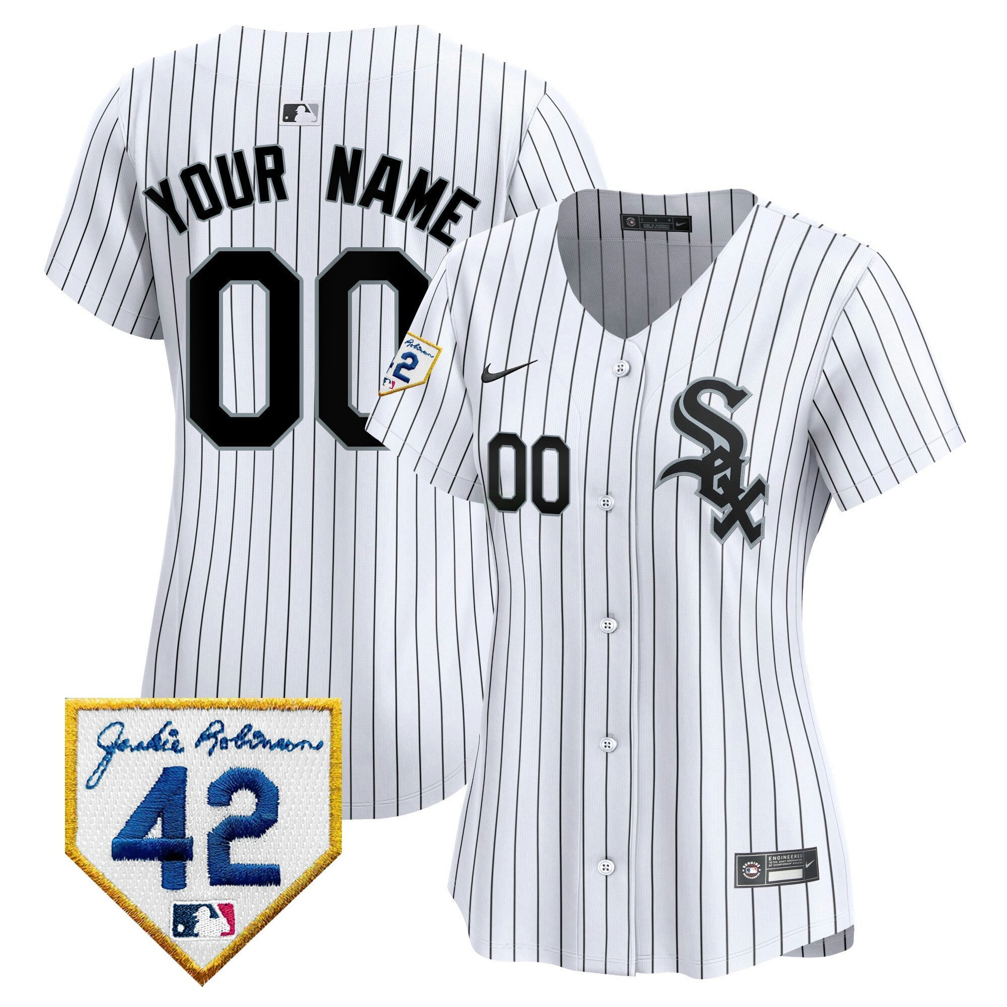 Camisa MLB Chicago 2024 Jackie Robinson Patch Vapor Premier Limited Jersey