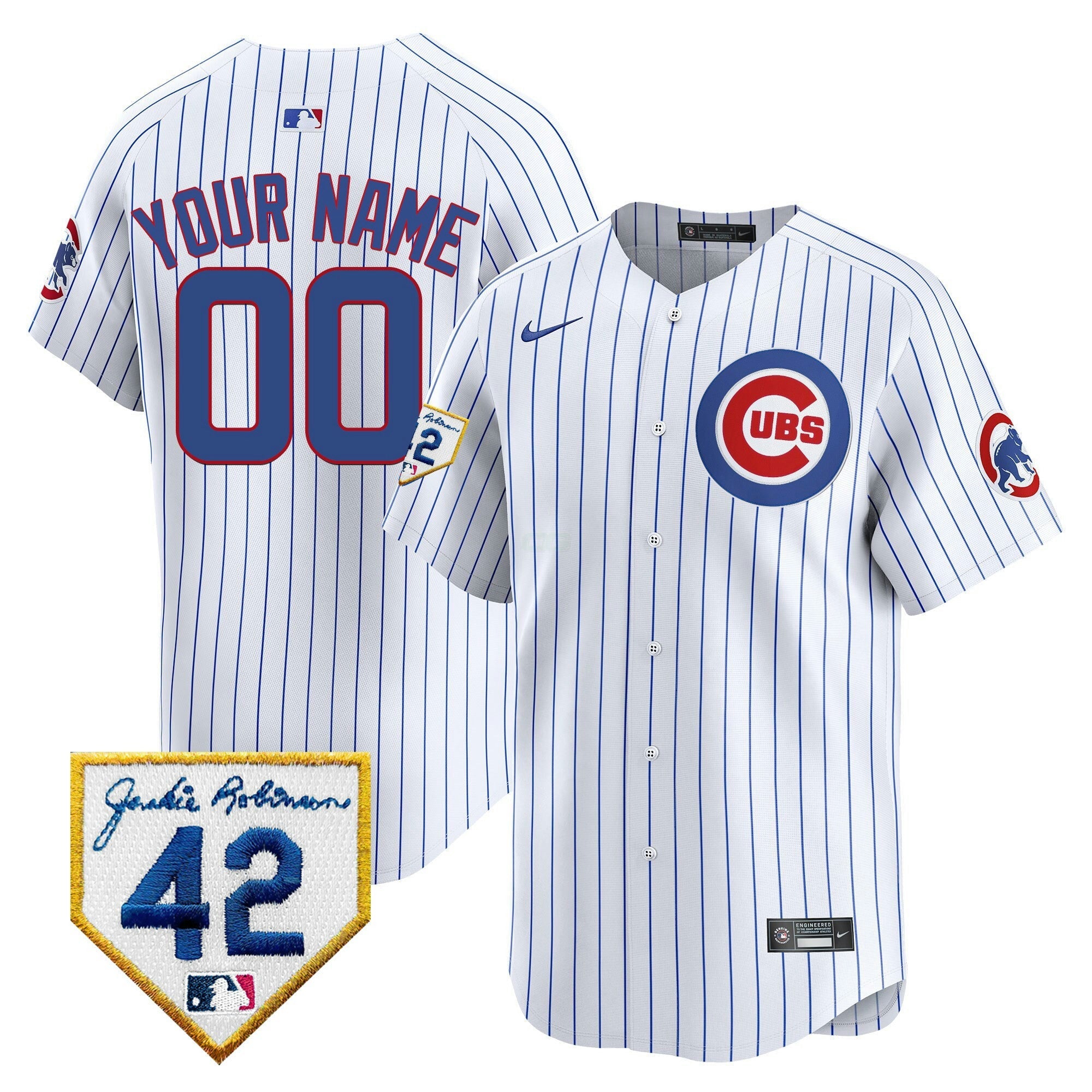 Camisa MLB Chicago 2024 Jackie Robinson Patch Vapor Premier Limited Jersey