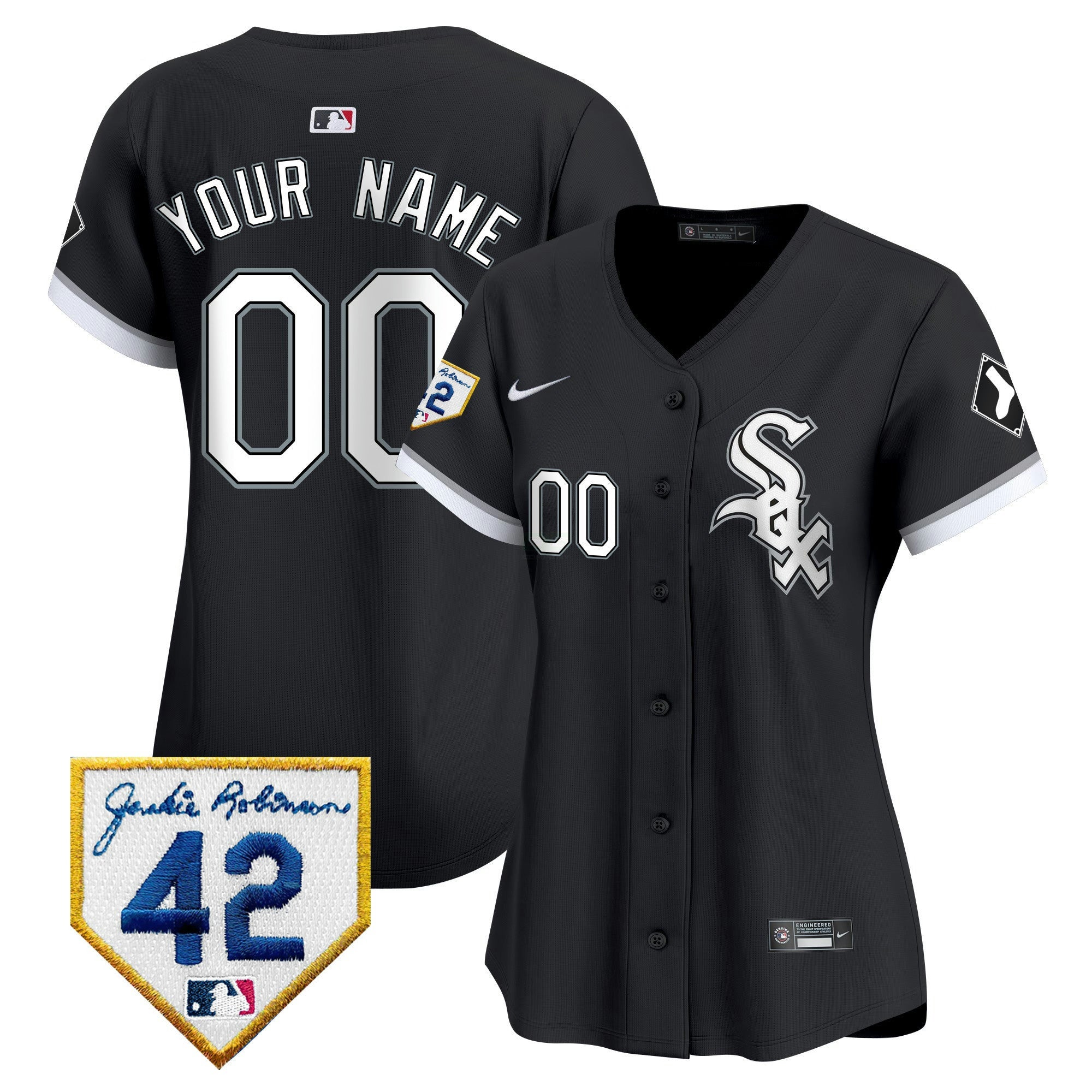 Camisa MLB Chicago 2024 Jackie Robinson Patch Vapor Premier Limited Jersey