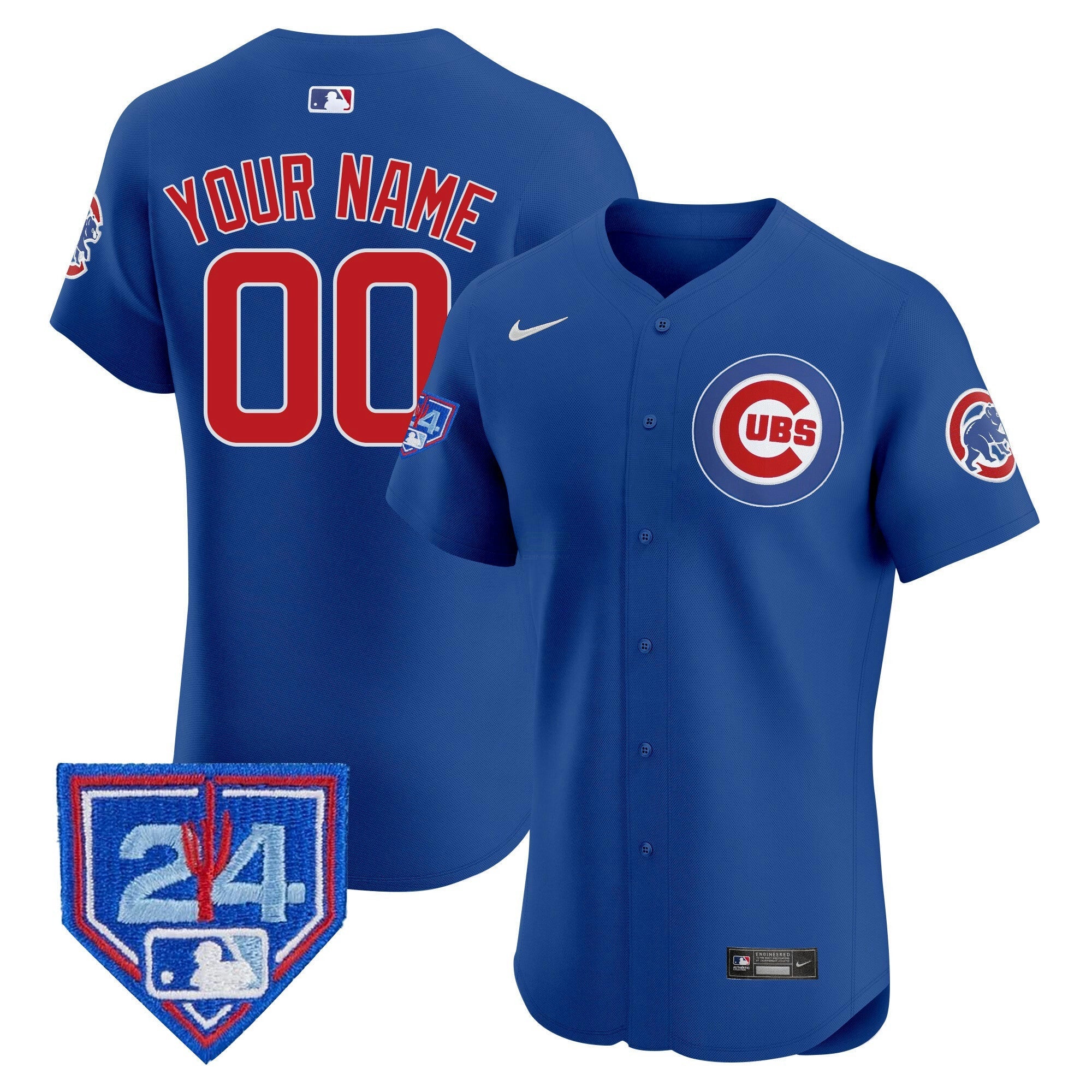 Camisa MLB Chicago 2024 Spring Training Patch Vapor Premier Elite Jersey V2