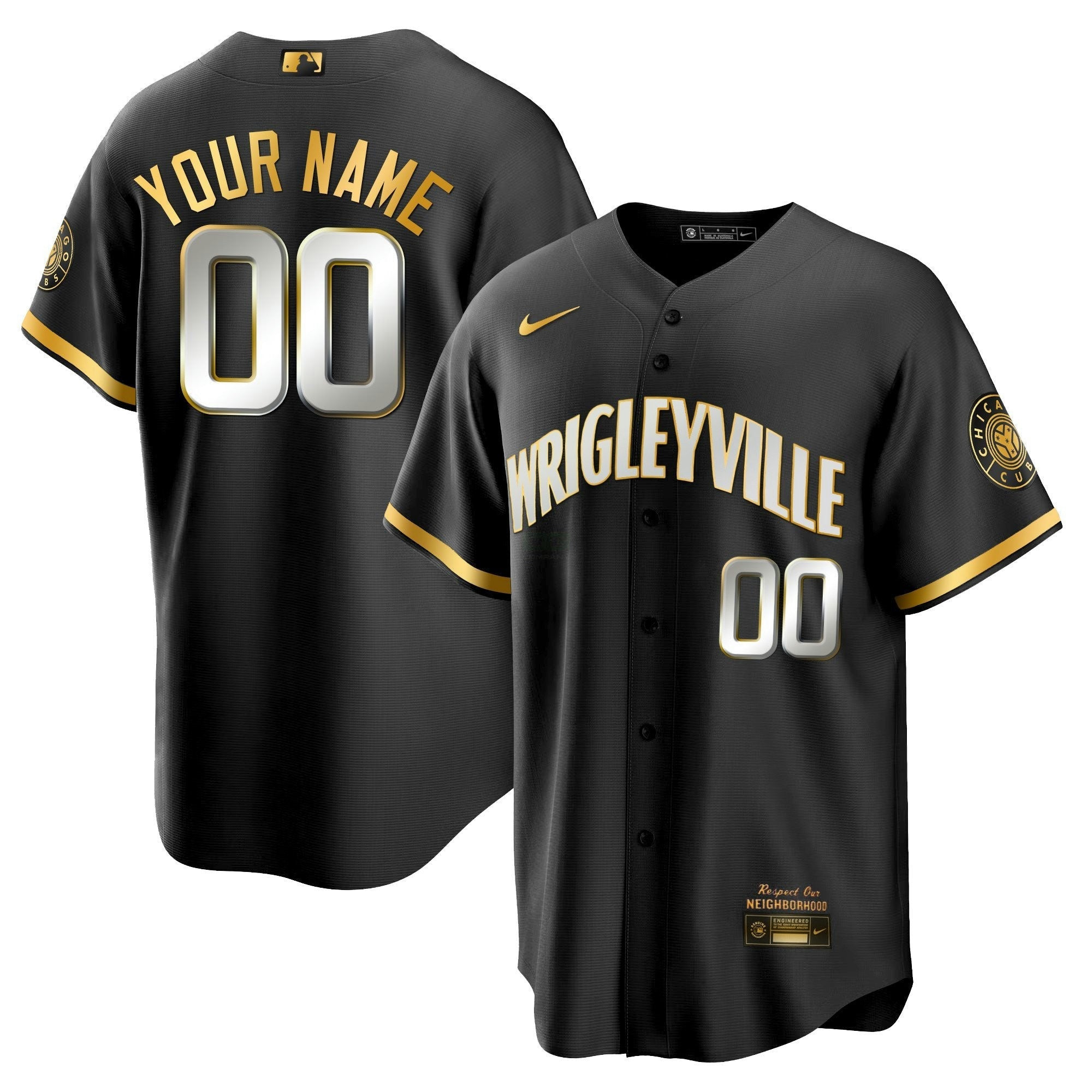 Camisa MLB Chicago Gold Jersey