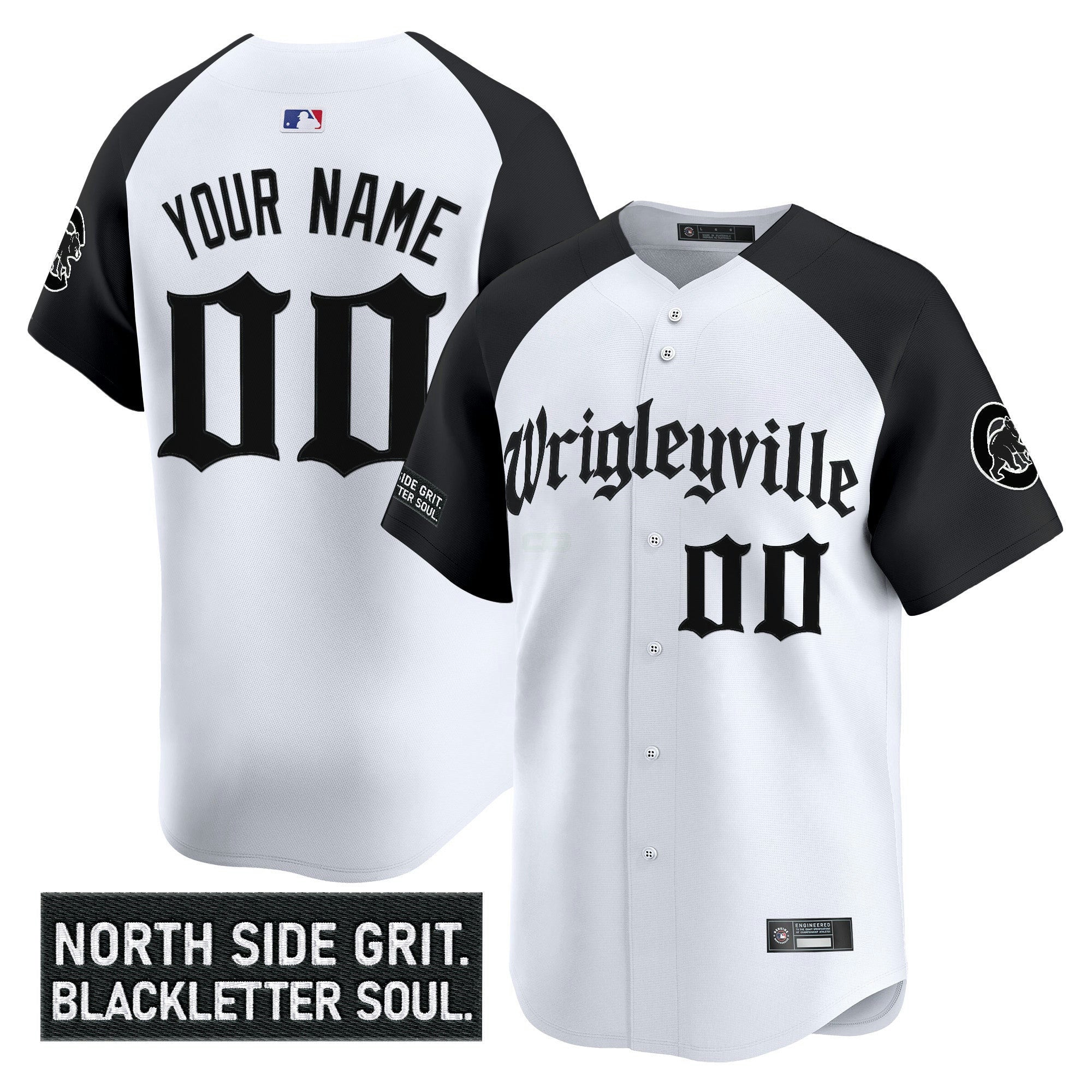 Camisa MLB Chicago ‘Gothic North Side Edition’ Vapor Premier Limited Jersey V2