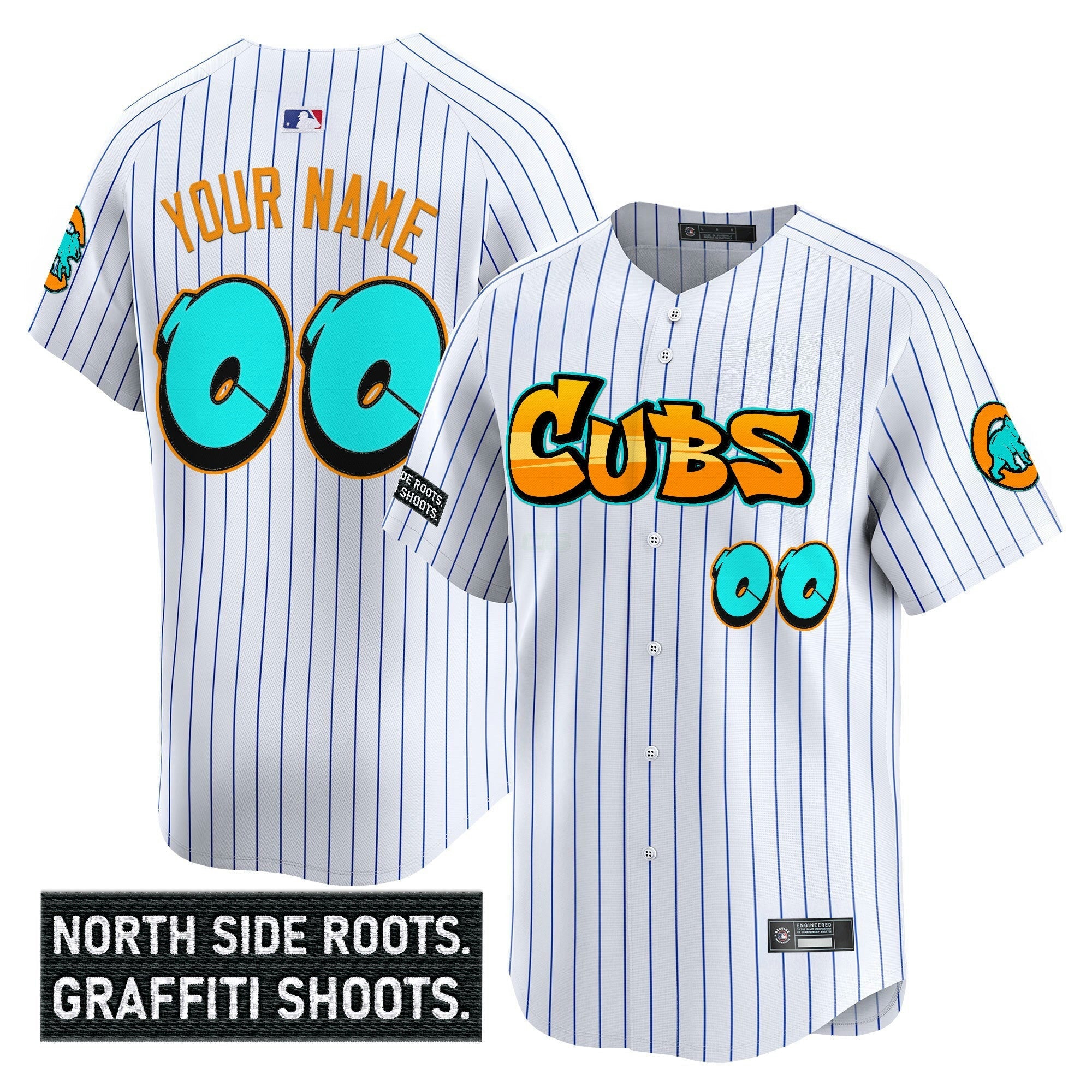 Camisa MLB Chicago ‘Graffiti North Side Edition’ Vapor Premier Limited Jersey