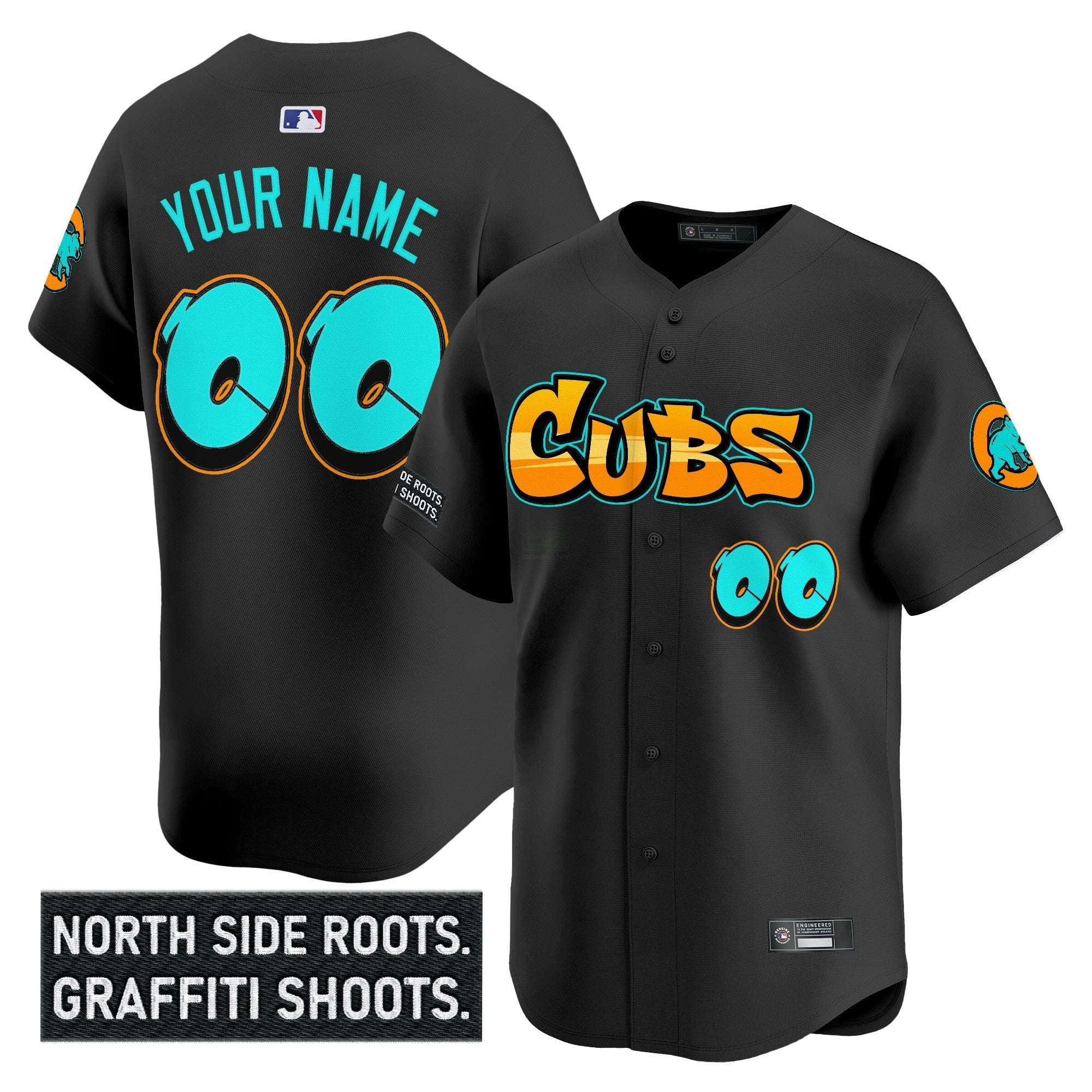 Camisa MLB Chicago ‘Graffiti North Side Edition’ Vapor Premier Limited Jersey