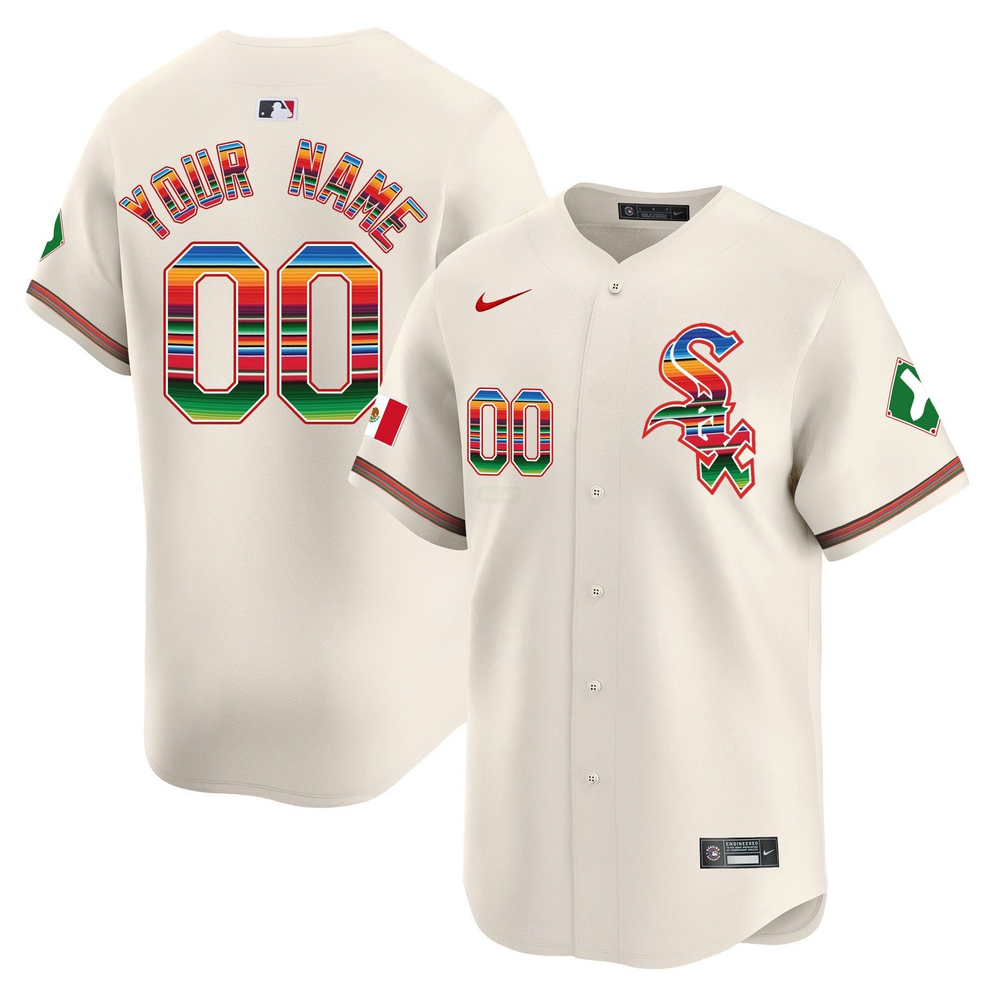 Camisa MLB Chicago Mexico Vapor Premier Limited Jersey V2