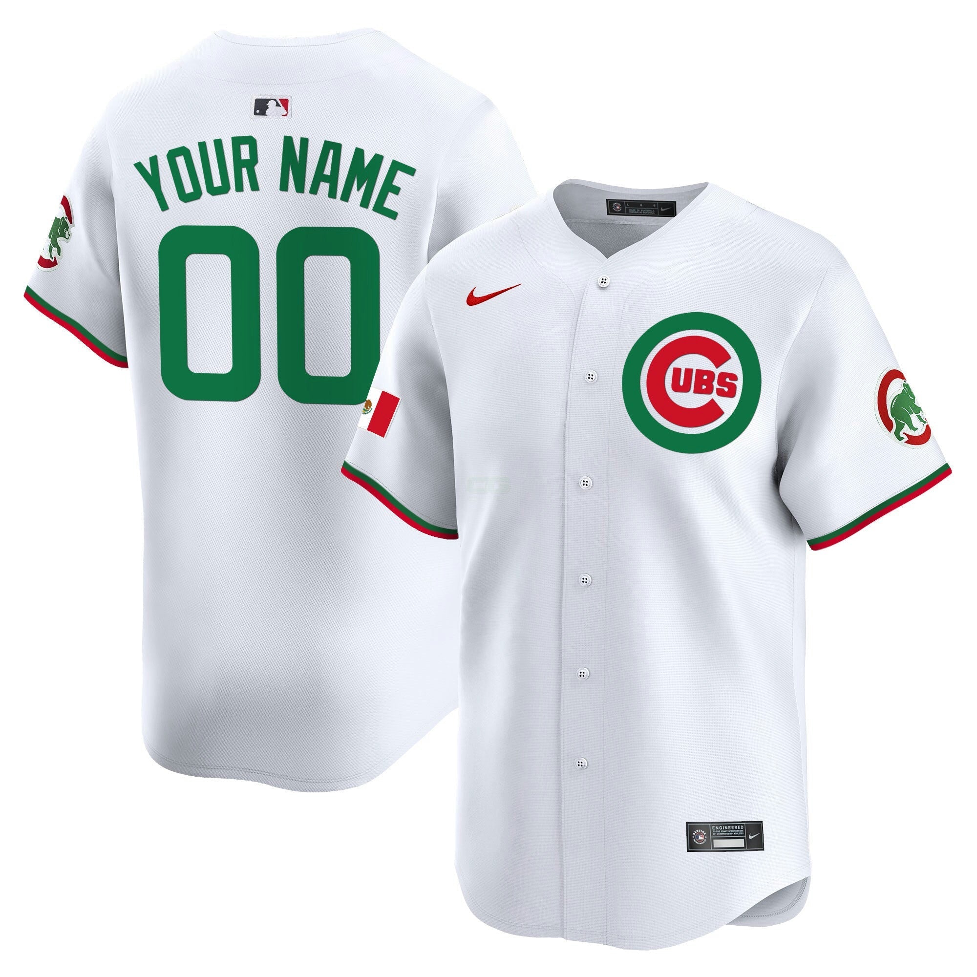 Camisa MLB Chicago Mexico Vapor Premier Limited Jersey V3
