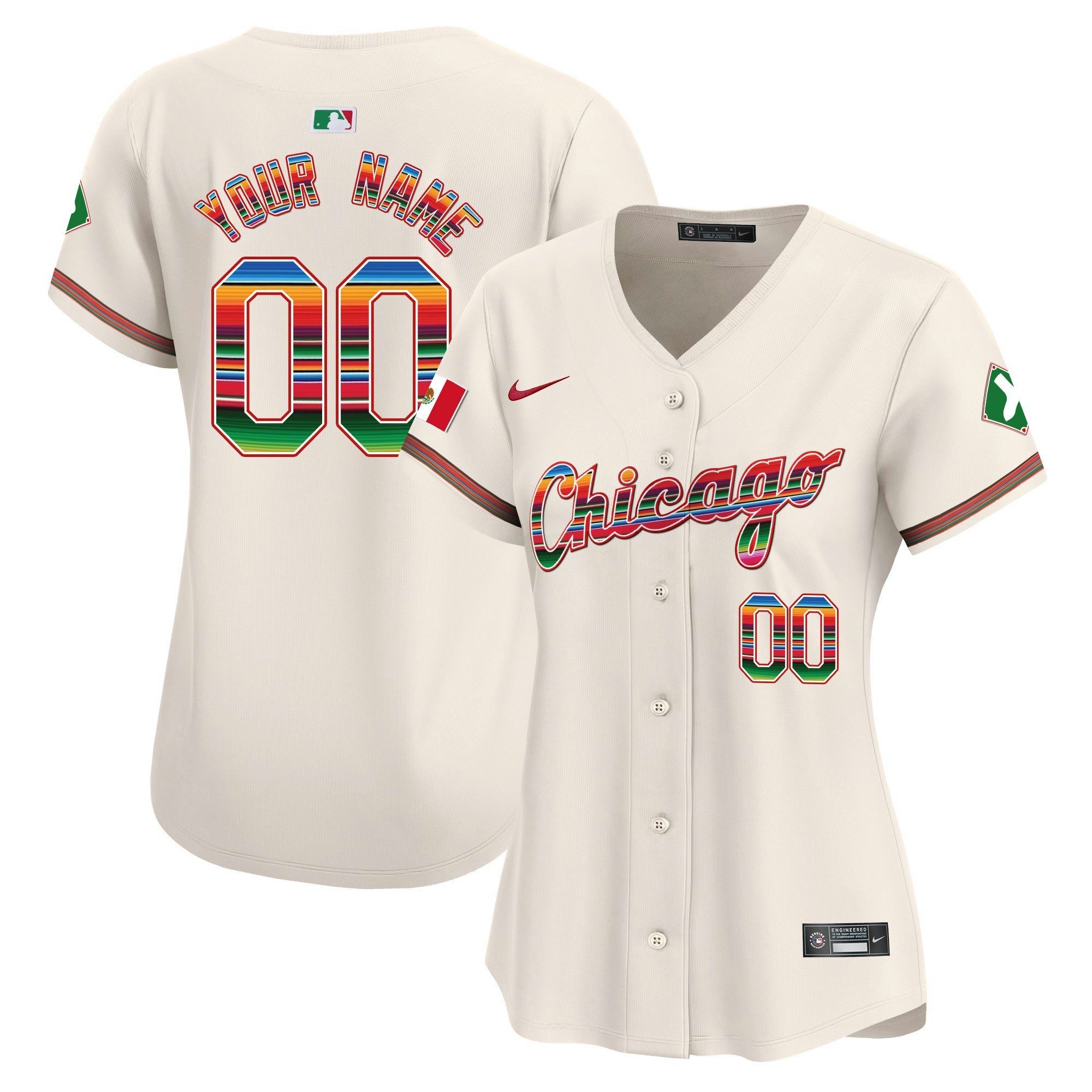 Camisa MLB Chicago Mexico Vapor Premier Limited Jersey V3