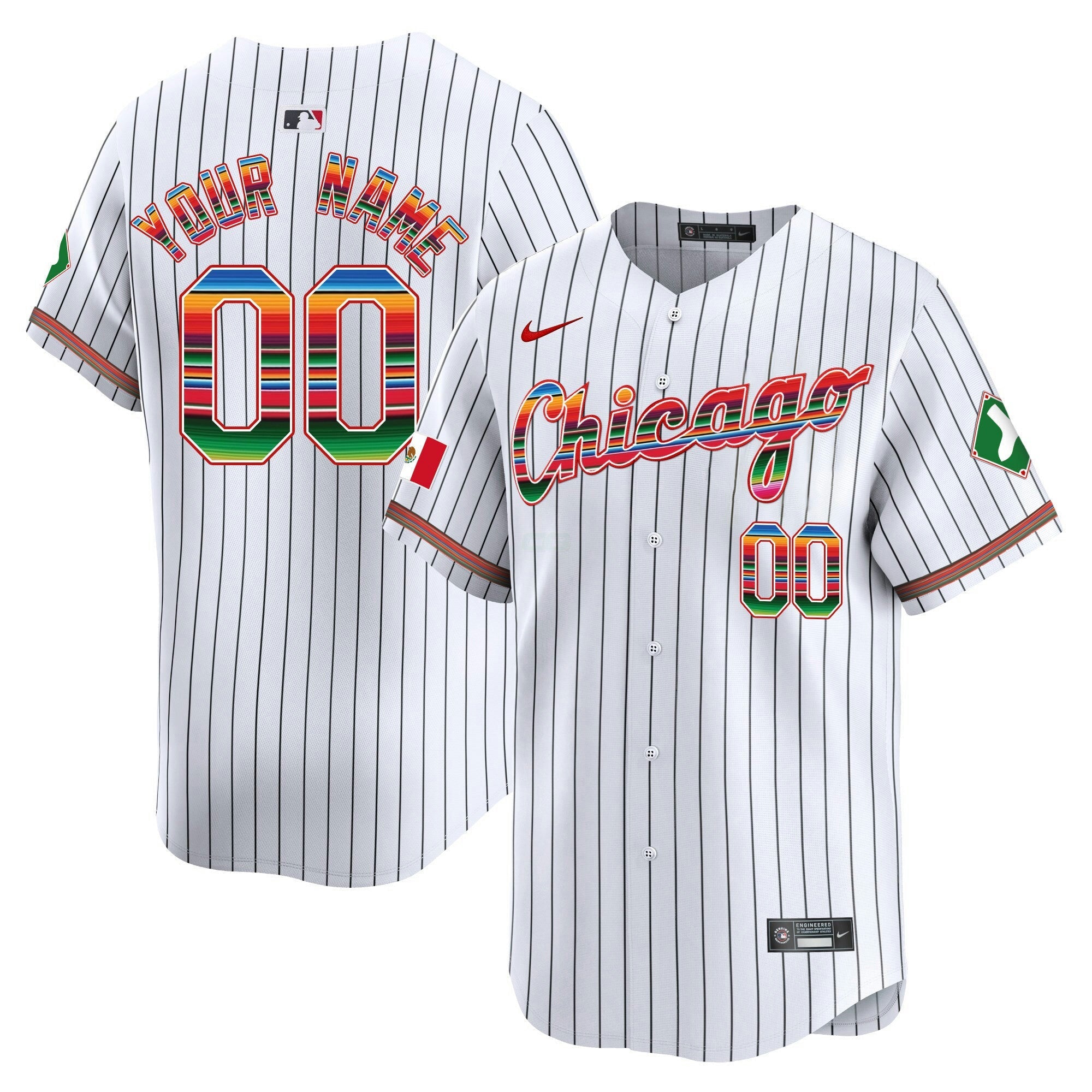 Camisa MLB Chicago Mexico Vapor Premier Limited Jersey V3