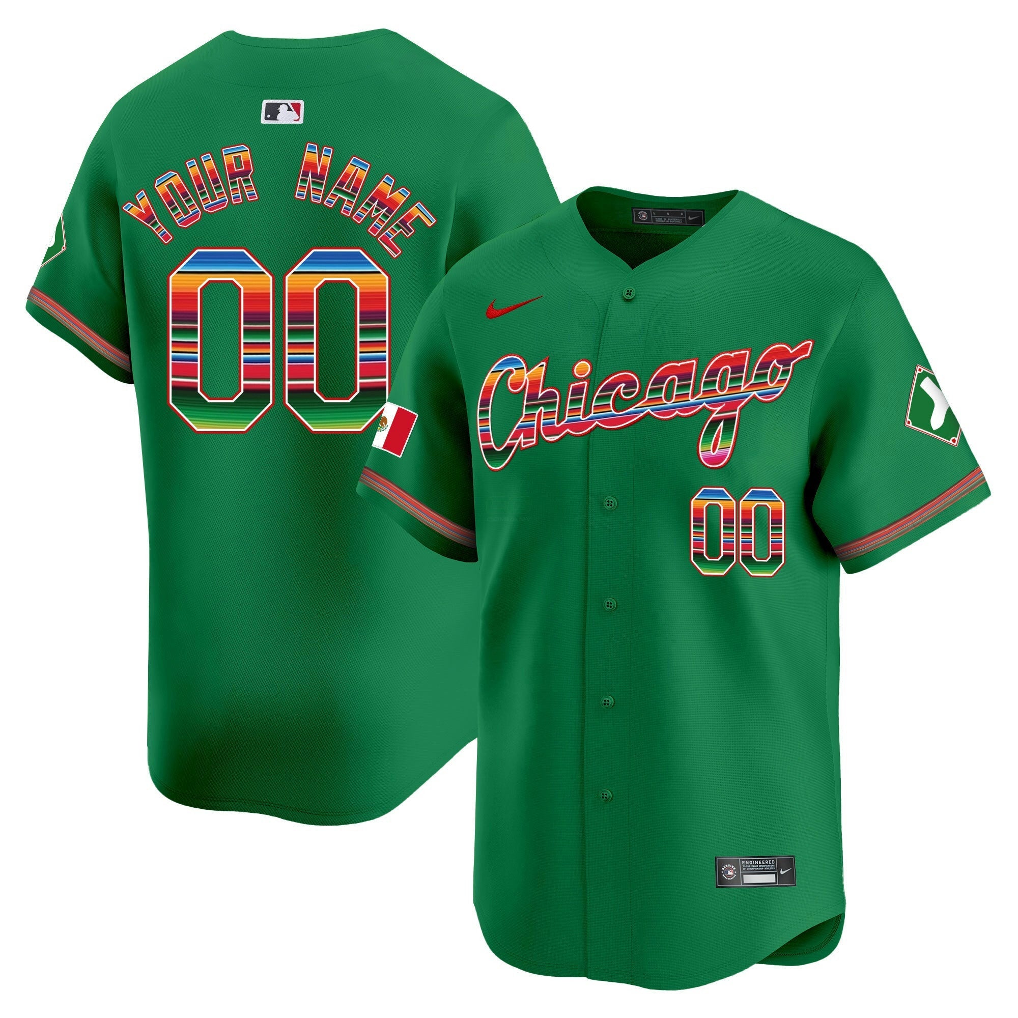 Camisa MLB Chicago Mexico Vapor Premier Limited Jersey V3