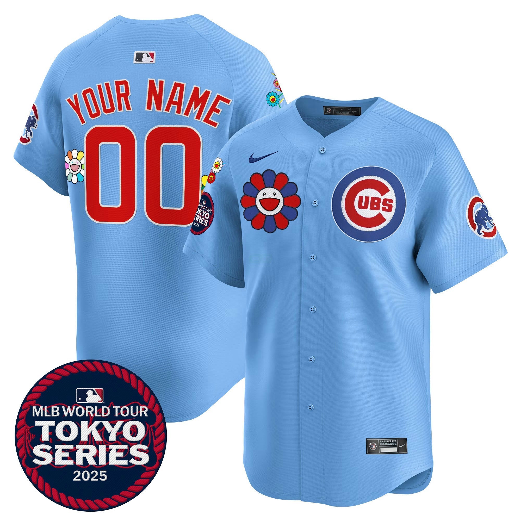 Camisa MLB Chicago Tokyo Series 2025 Vapor Premier Limited Jersey – Stitched