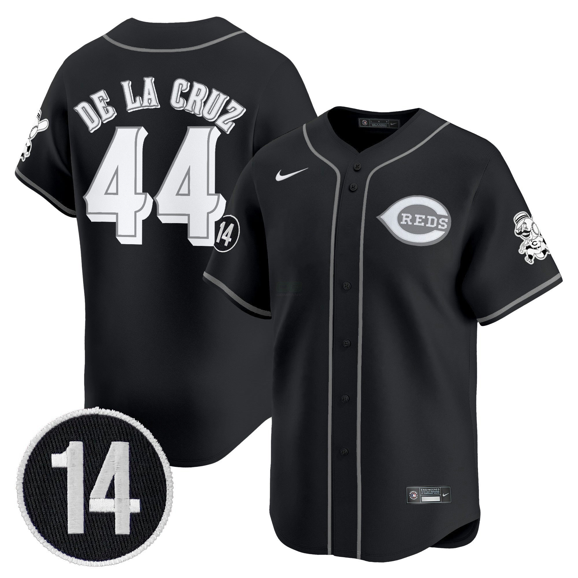 Camisa MLB Cincinnati 2025 Lights Out Vapor Premier Limited Jersey – Pete Rose Patch