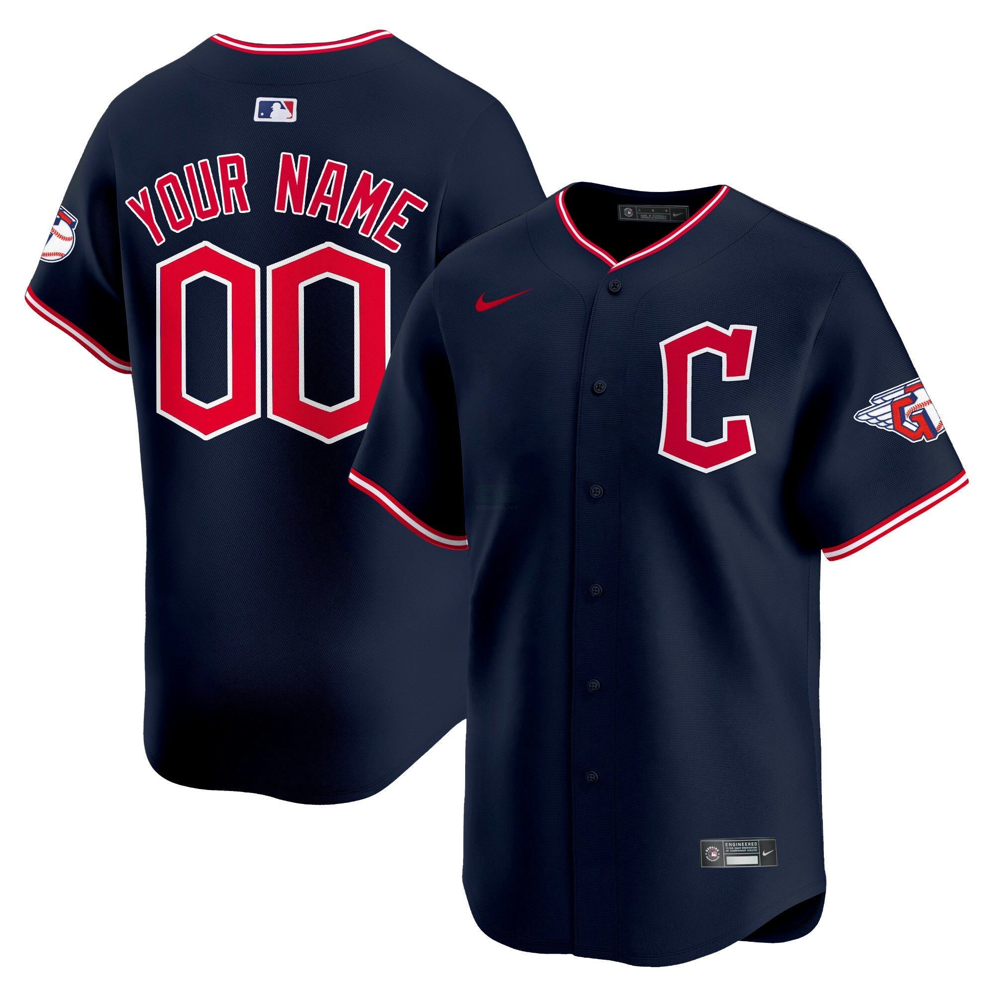 Camisa MLB Cleveland 2025 Vapor Premier Limited Jersey