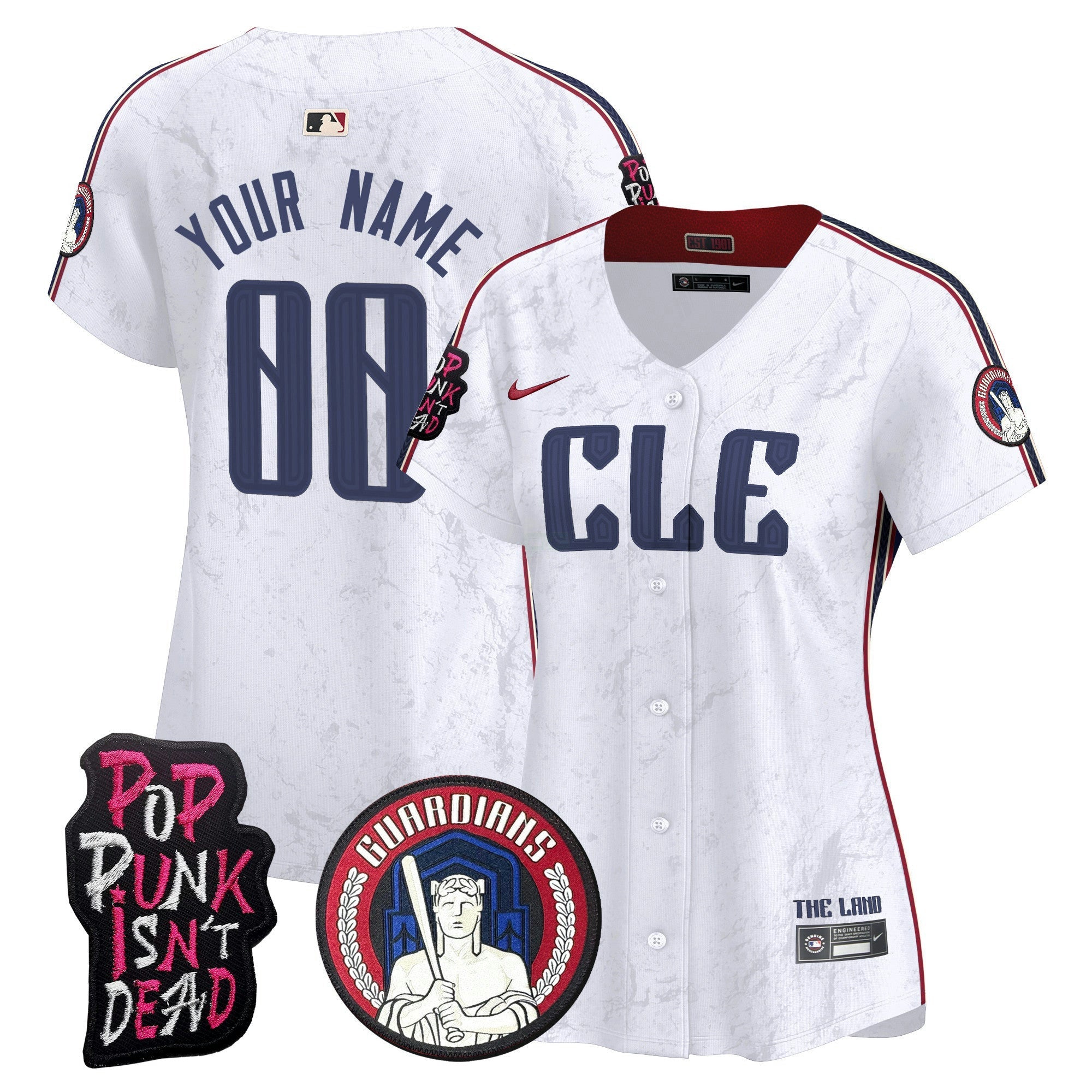 Camisa MLB Cleveland MGK Patch Vapor Premier Limited Jersey