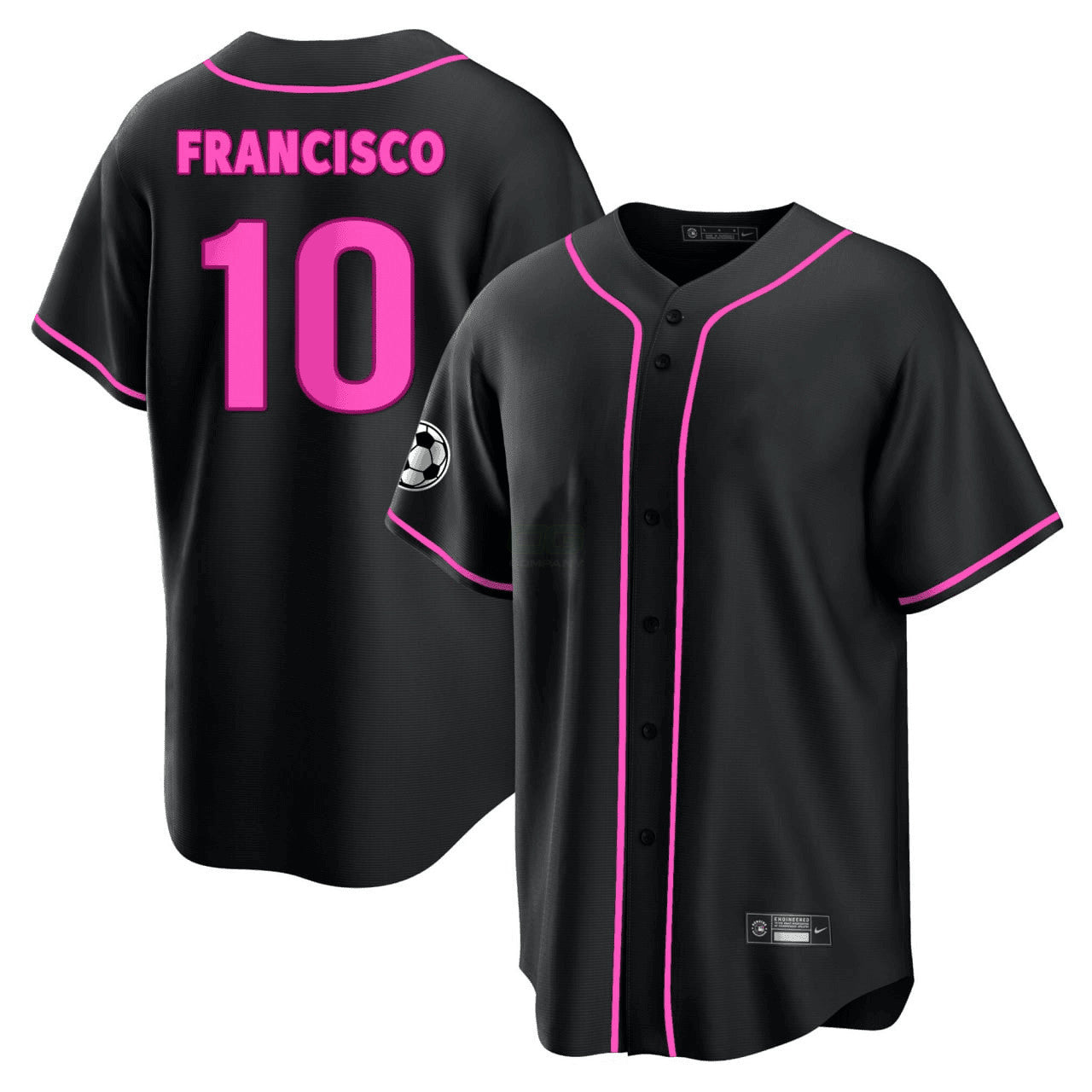 Camisa MLB Francisco Jersey - Preta