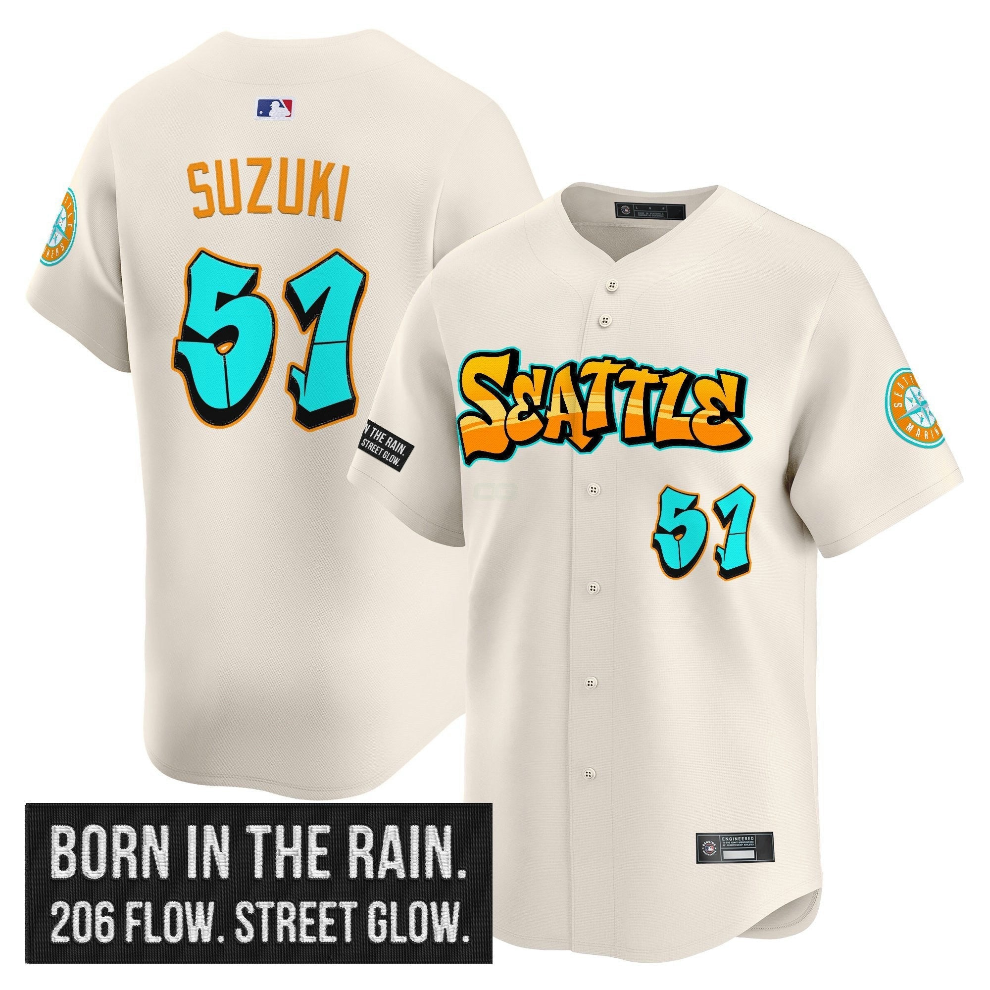 Camisa MLB Graffiti Emerald Drop Limited Jersey