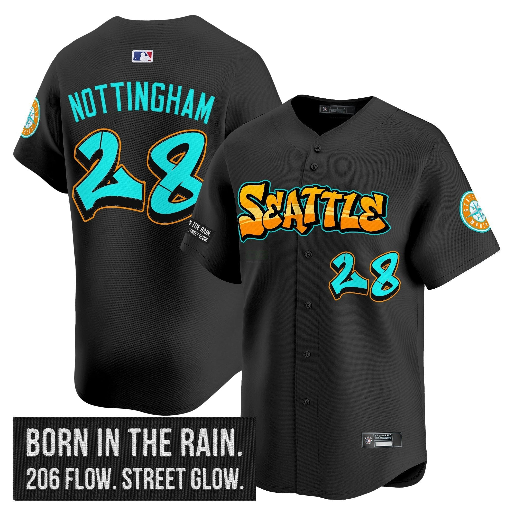 Camisa MLB Graffiti Emerald Drop Limited Jersey