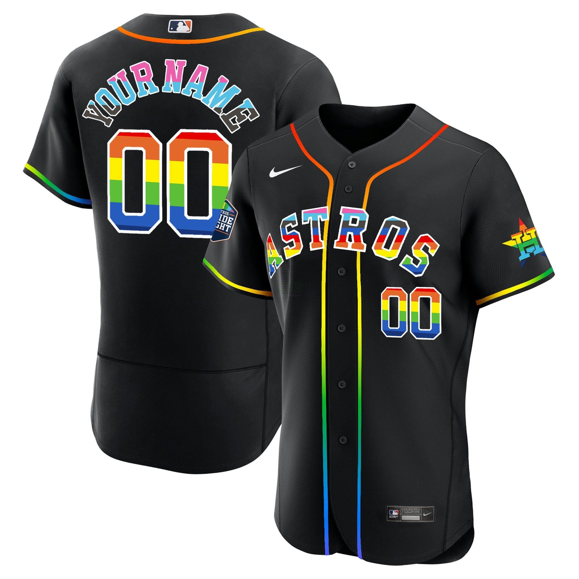 Camisa MLB Houston 2023 Pride Jersey – Stitched