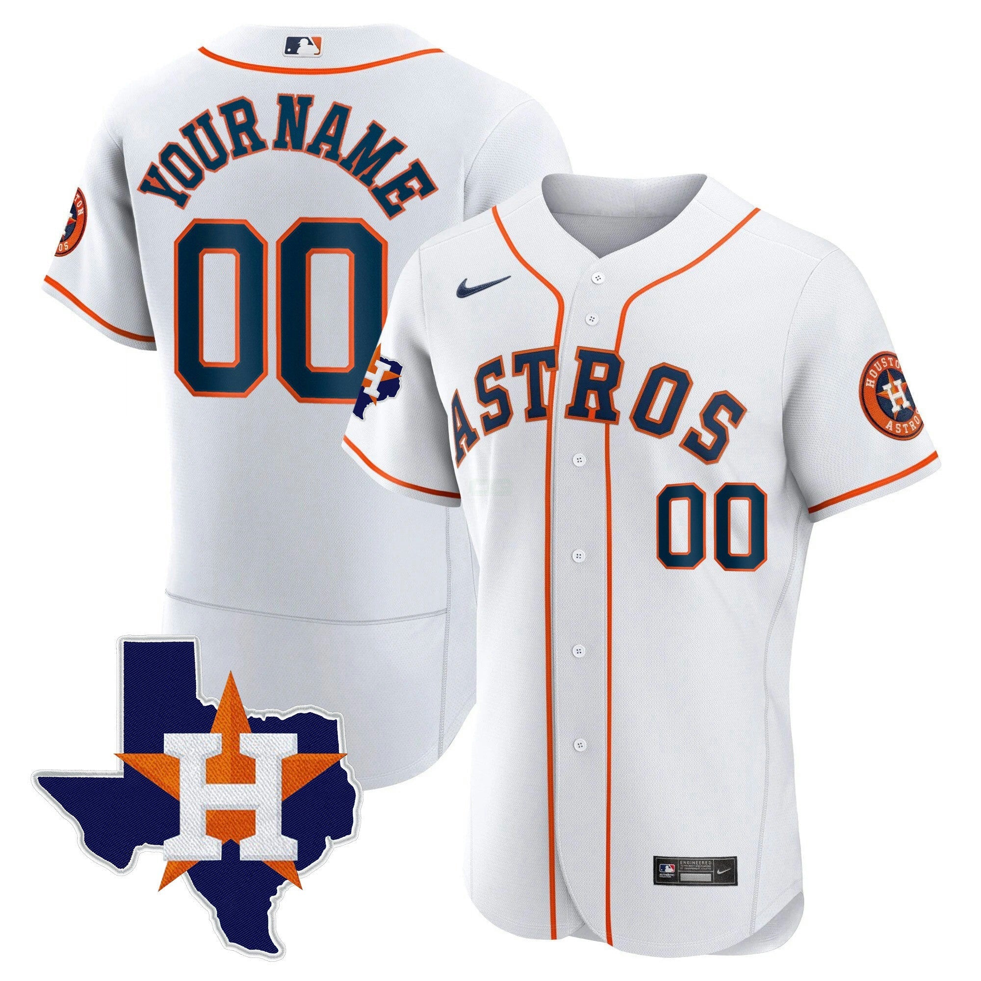 Camisa MLB Houston 2024 Dourada Jersey – Texas Patch