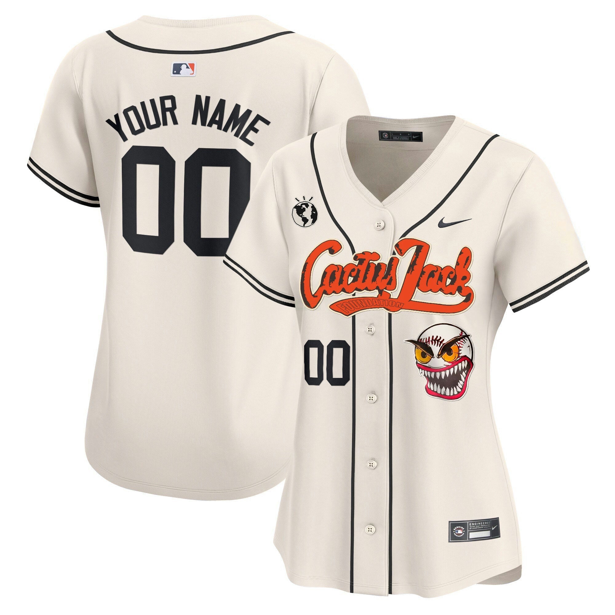 Camisa MLB Houston Cactus Jack Vapor Premier Limited Jersey – Stitched