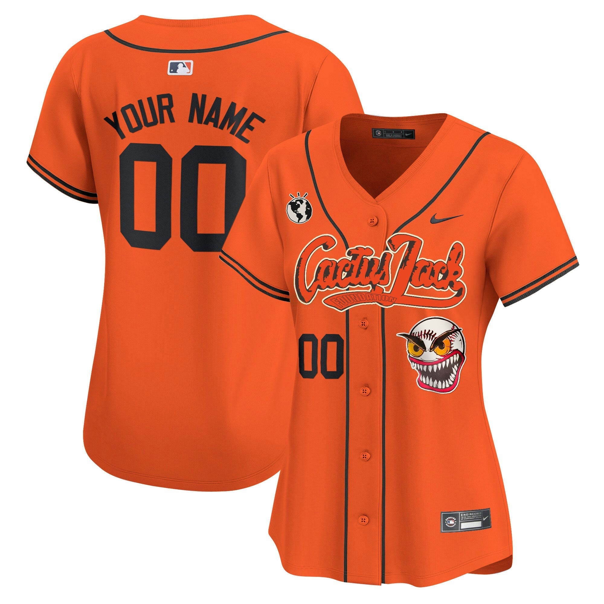 Camisa MLB Houston Cactus Jack Vapor Premier Limited Jersey – Stitched