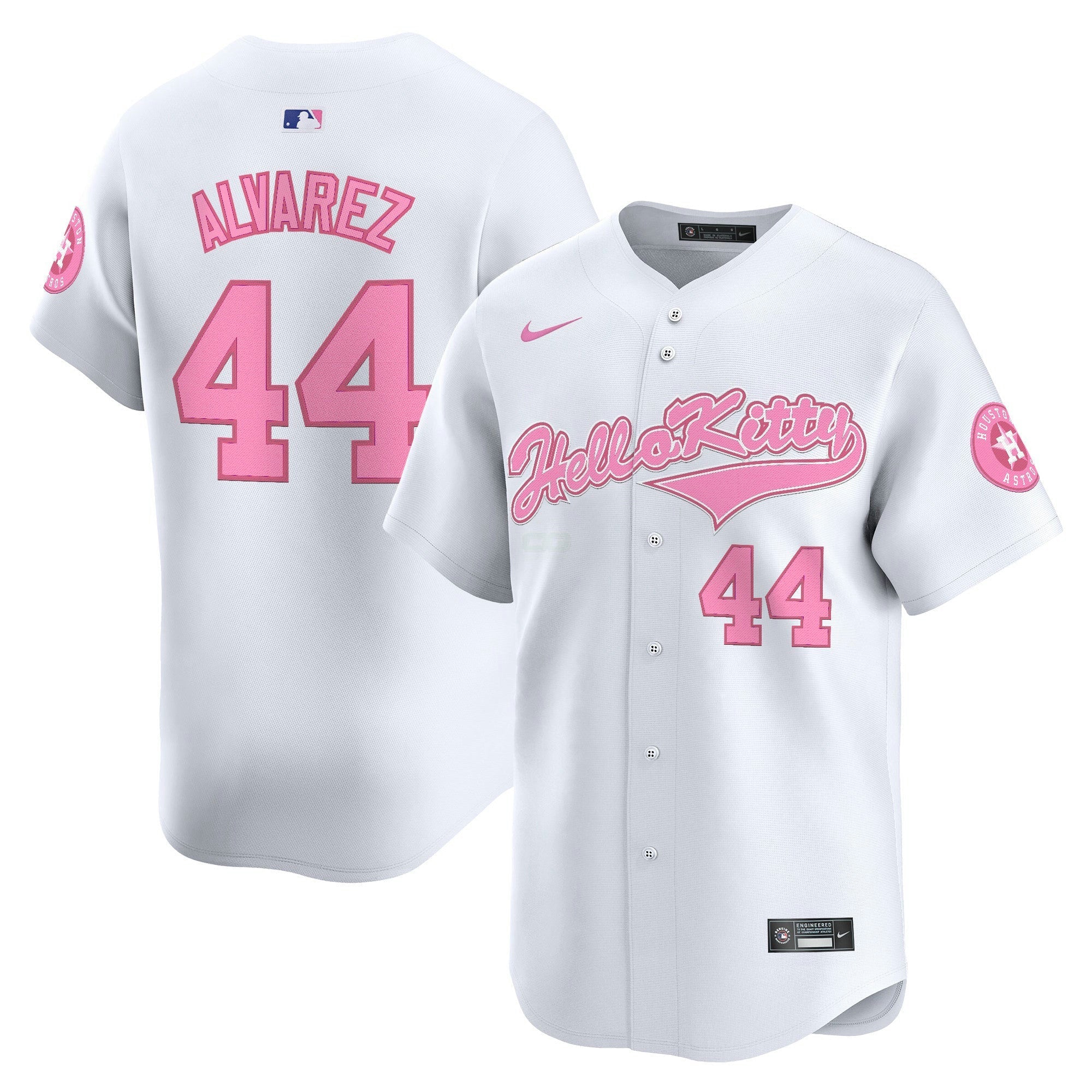 Camisa MLB Houston Flex Base Fan Made Jersey