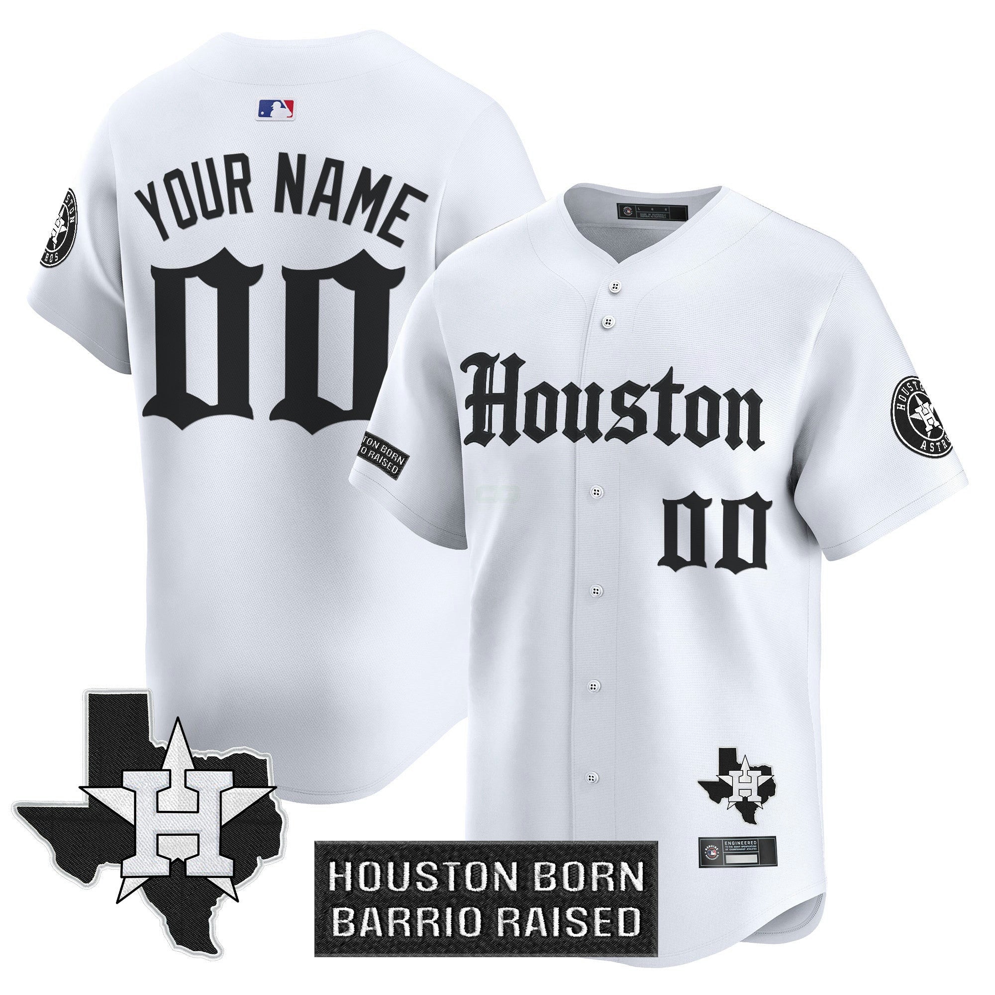 Camisa MLB Houston ‘Gothic Edition’ Vapor Premier Limited Jersey V2