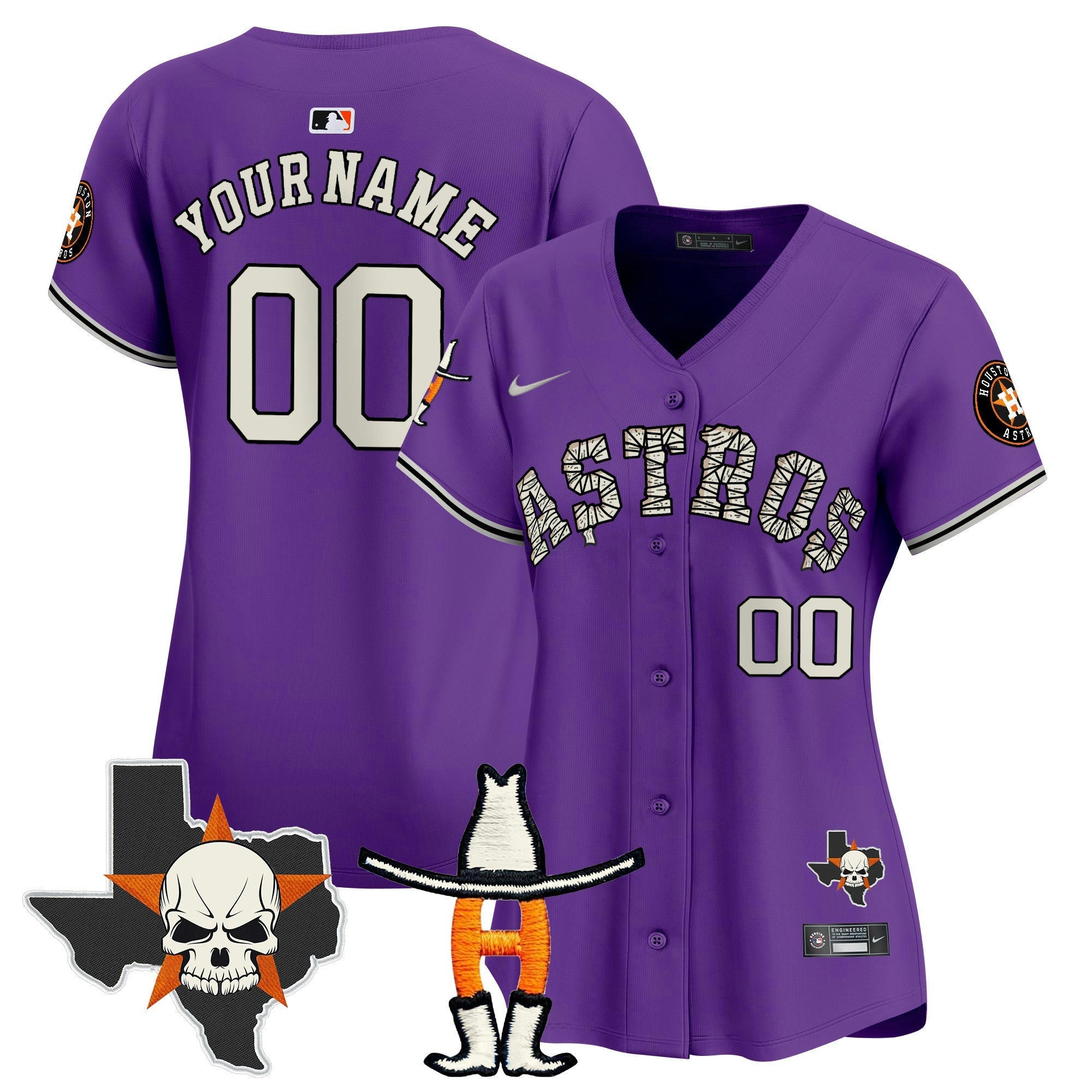 Camisa MLB Houston Halloween Vapor Premier Limited Jersey