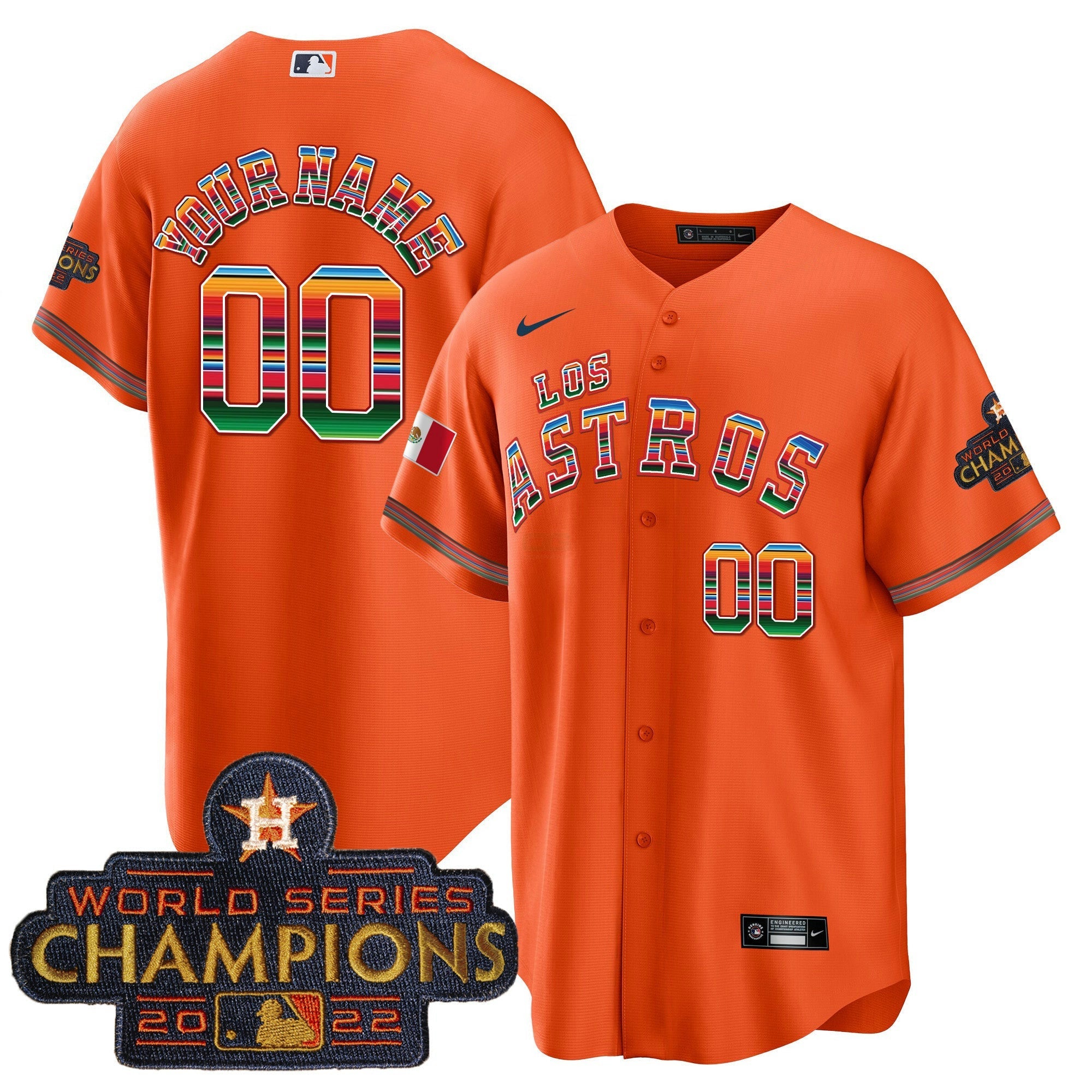 Camisa MLB Houston Los Mexico Jersey