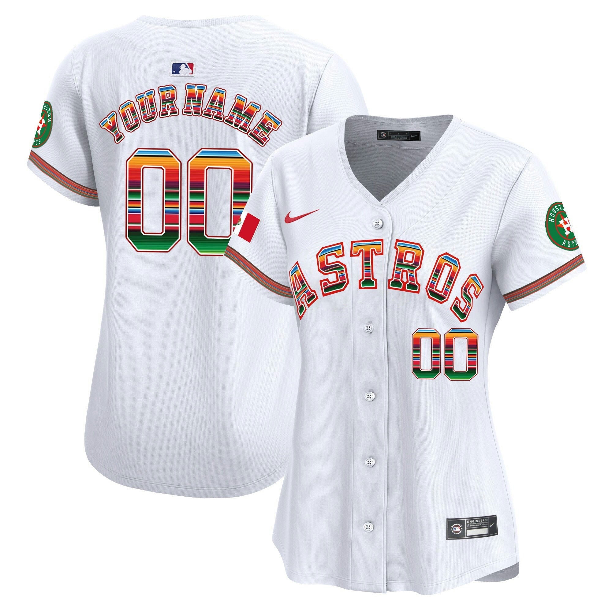 Camisa MLB Houston Mexico Vapor Premier Limited Jersey