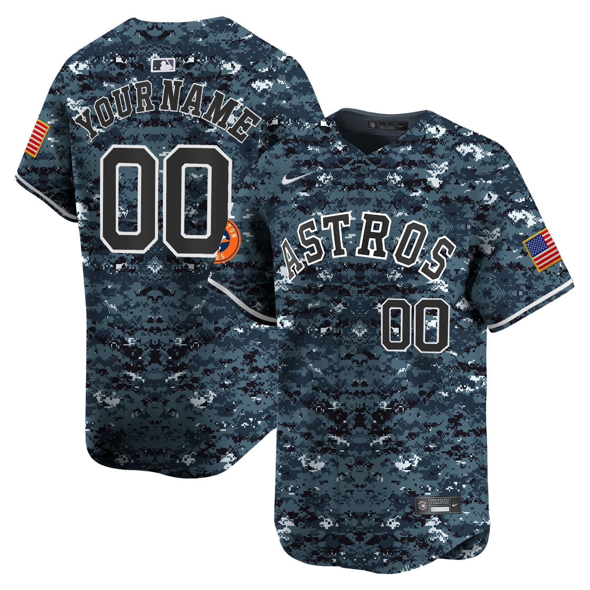Camisa MLB Houston USMC Alternativa Vapor Premier Limited Jersey