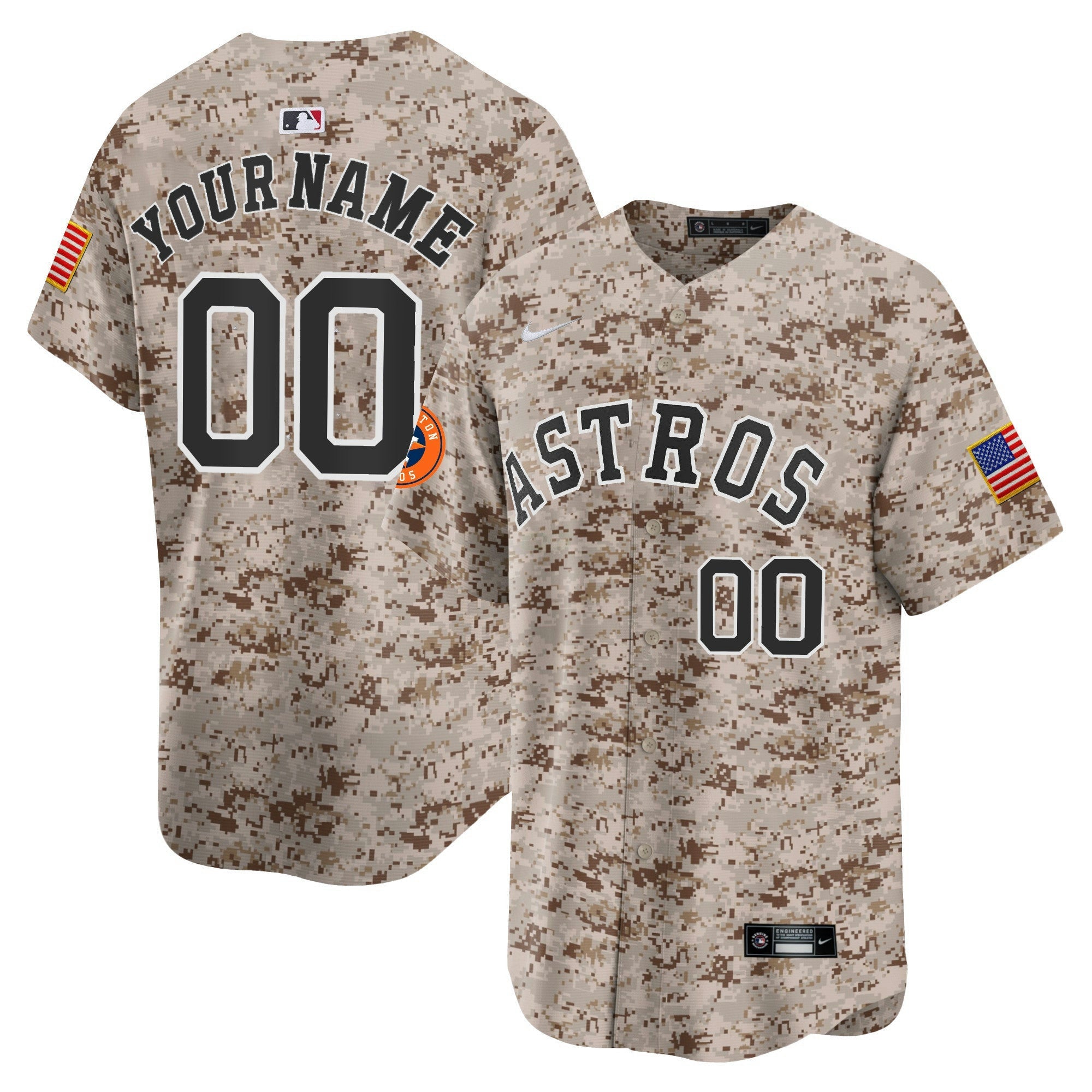 Camisa MLB Houston USMC Alternativa Vapor Premier Limited Jersey