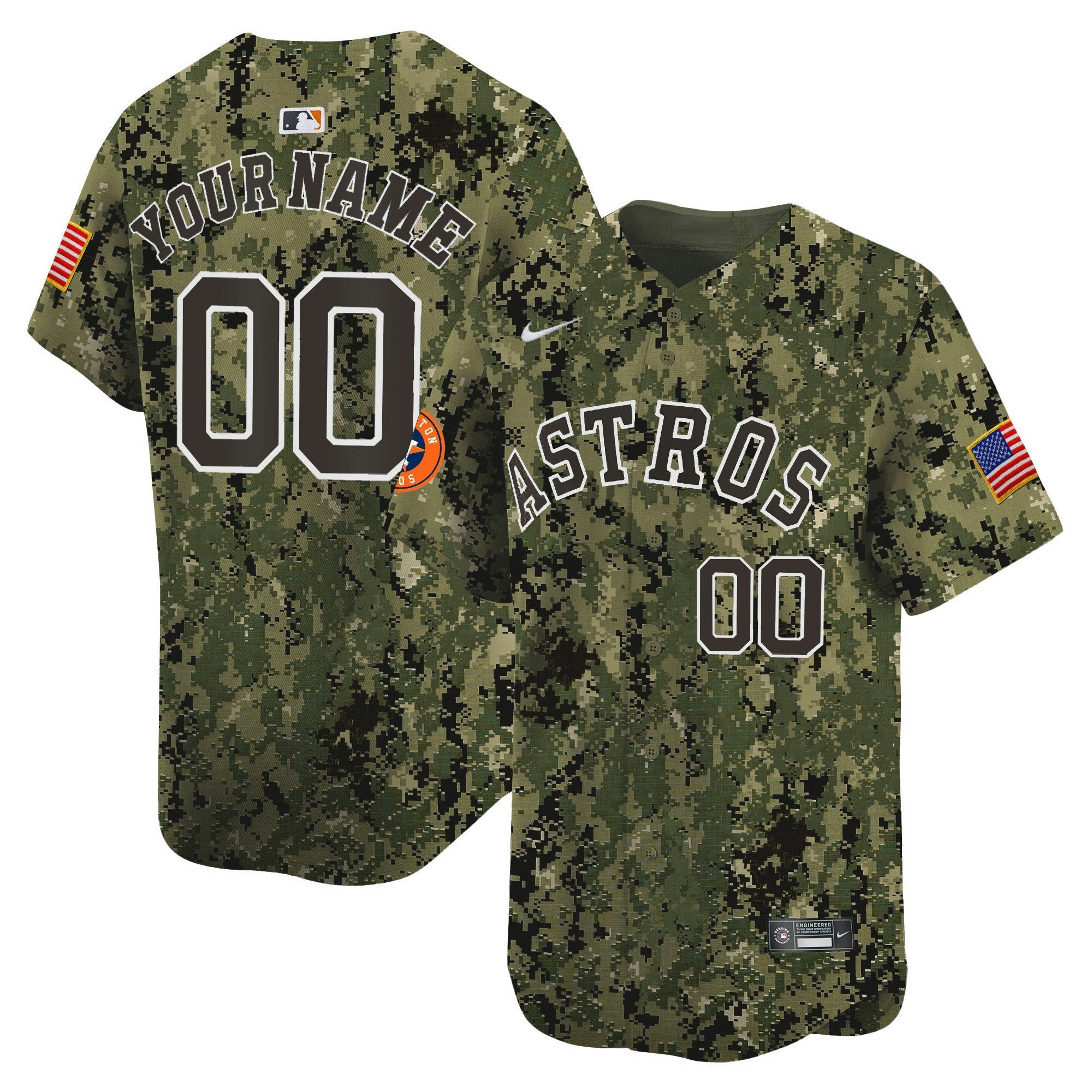 Camisa MLB Houston USMC Alternativa Vapor Premier Limited Jersey