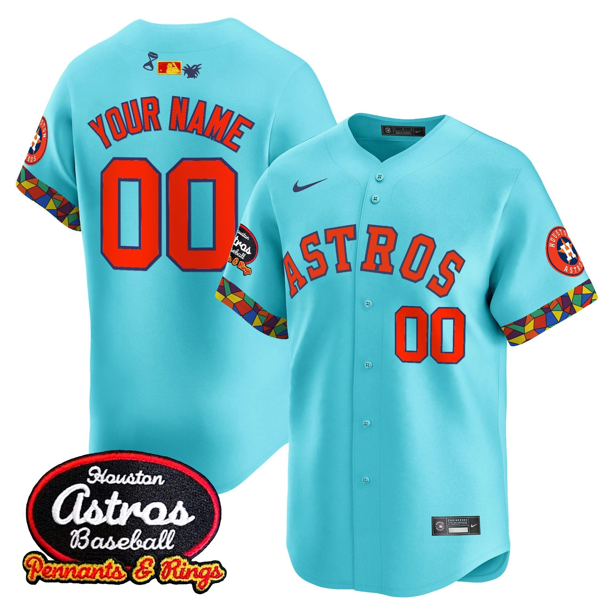 Camisa MLB Houston x El Tiempo Cantina Vapor Premier Limited Jersey