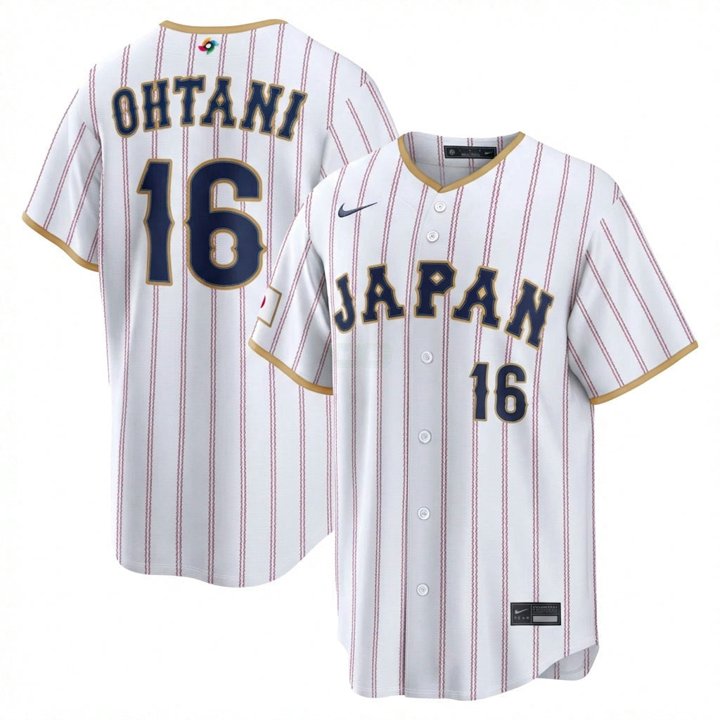 Camisa MLB Japan Ohtani Jersey (Made to order ships 3-6 weeks)