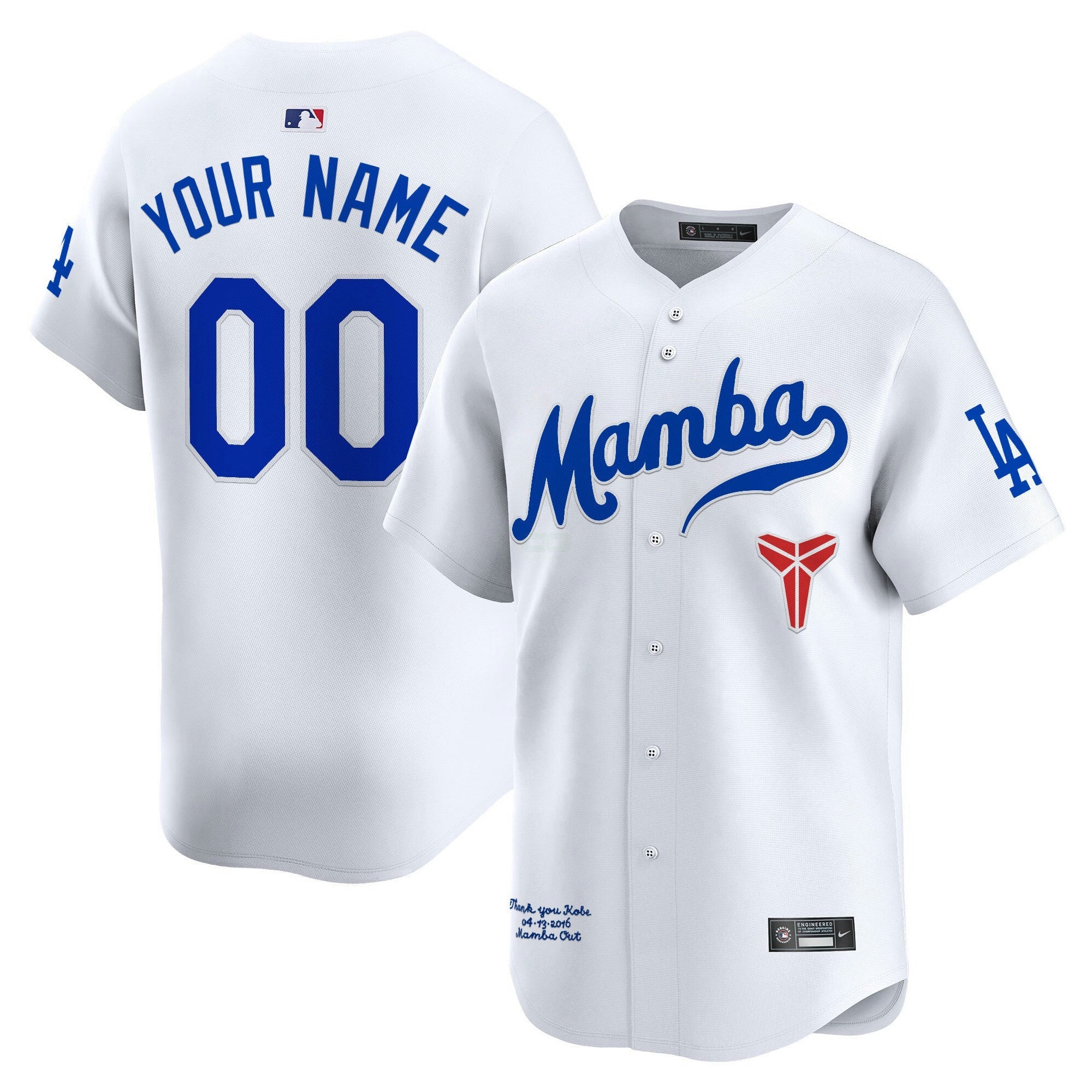 Camisa MLB Kobe Bryant Mamba Vapor Premier Limited Jersey