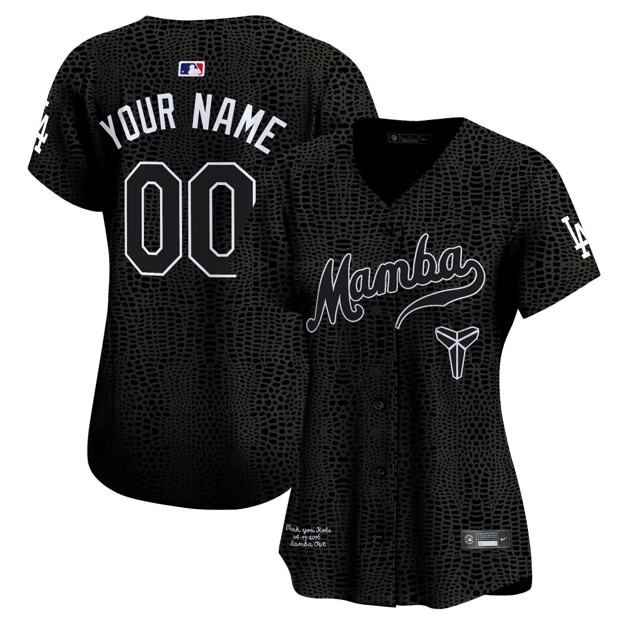 Camisa MLB Kobe Bryant Mamba Vapor Premier Limited Jersey