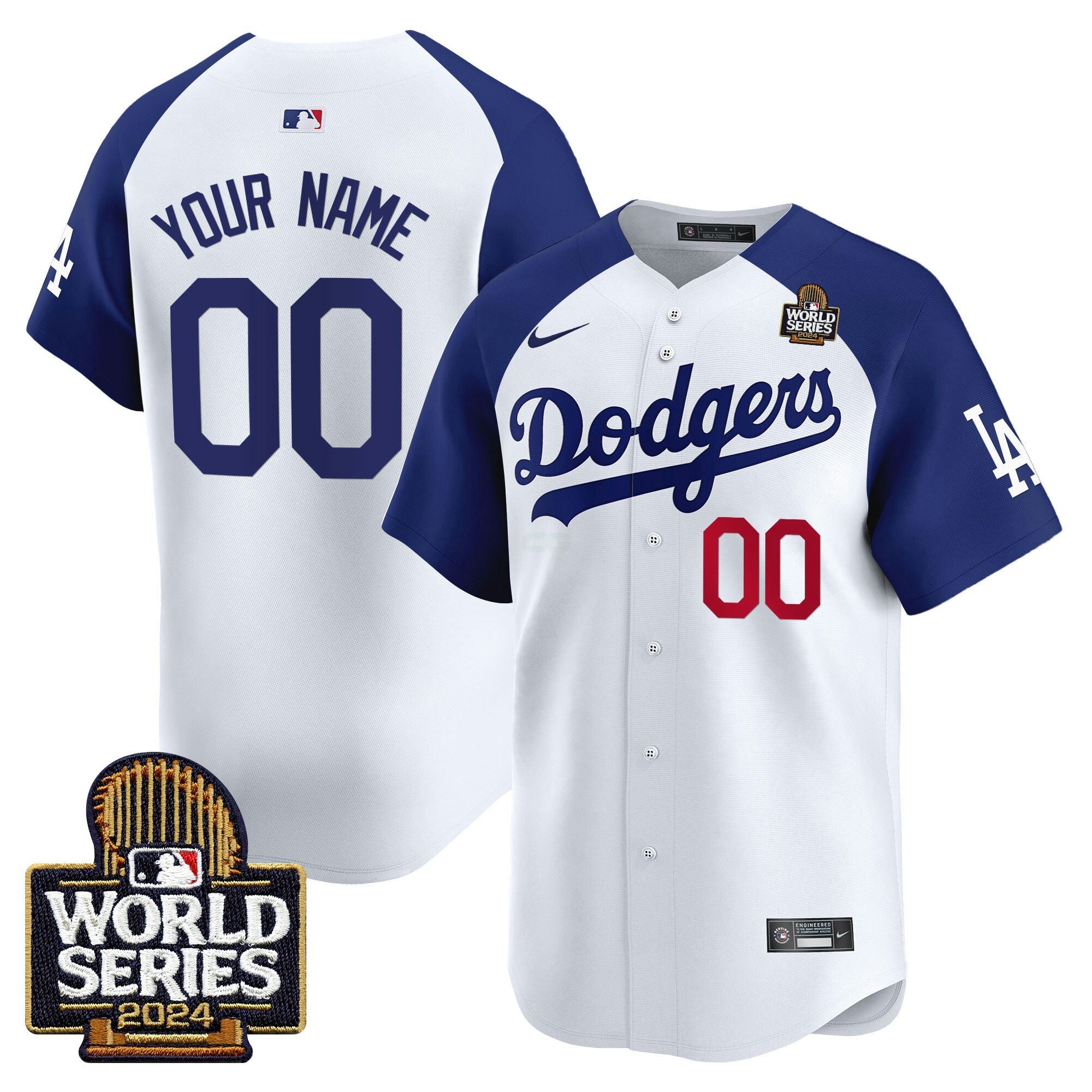 Camisa MLB Los Angeles 2024 World Series Vapor Premier Limited Jersey V2