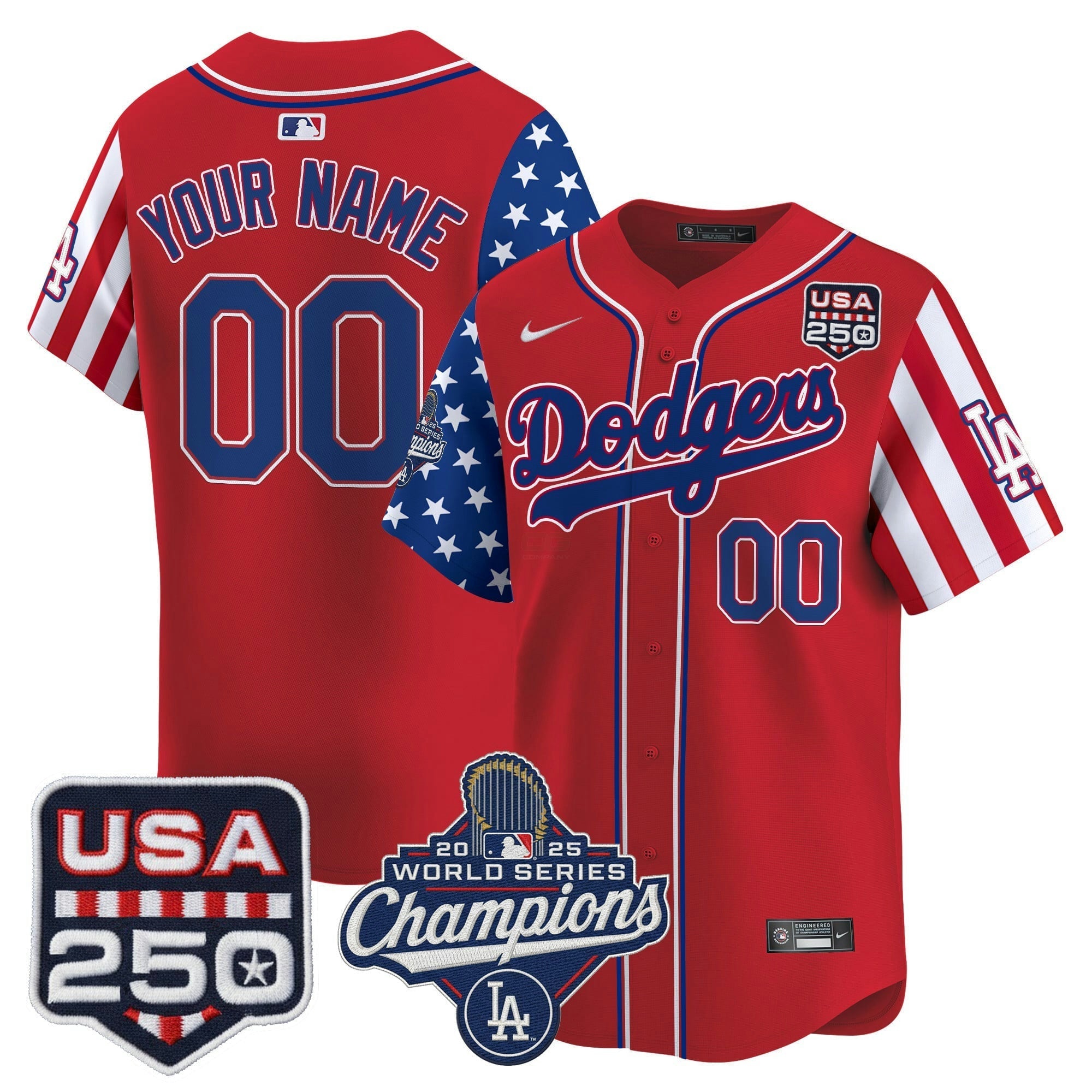 Camisa MLB Los Angeles “America250 Edition” Vapor Premier Limited Jersey V2