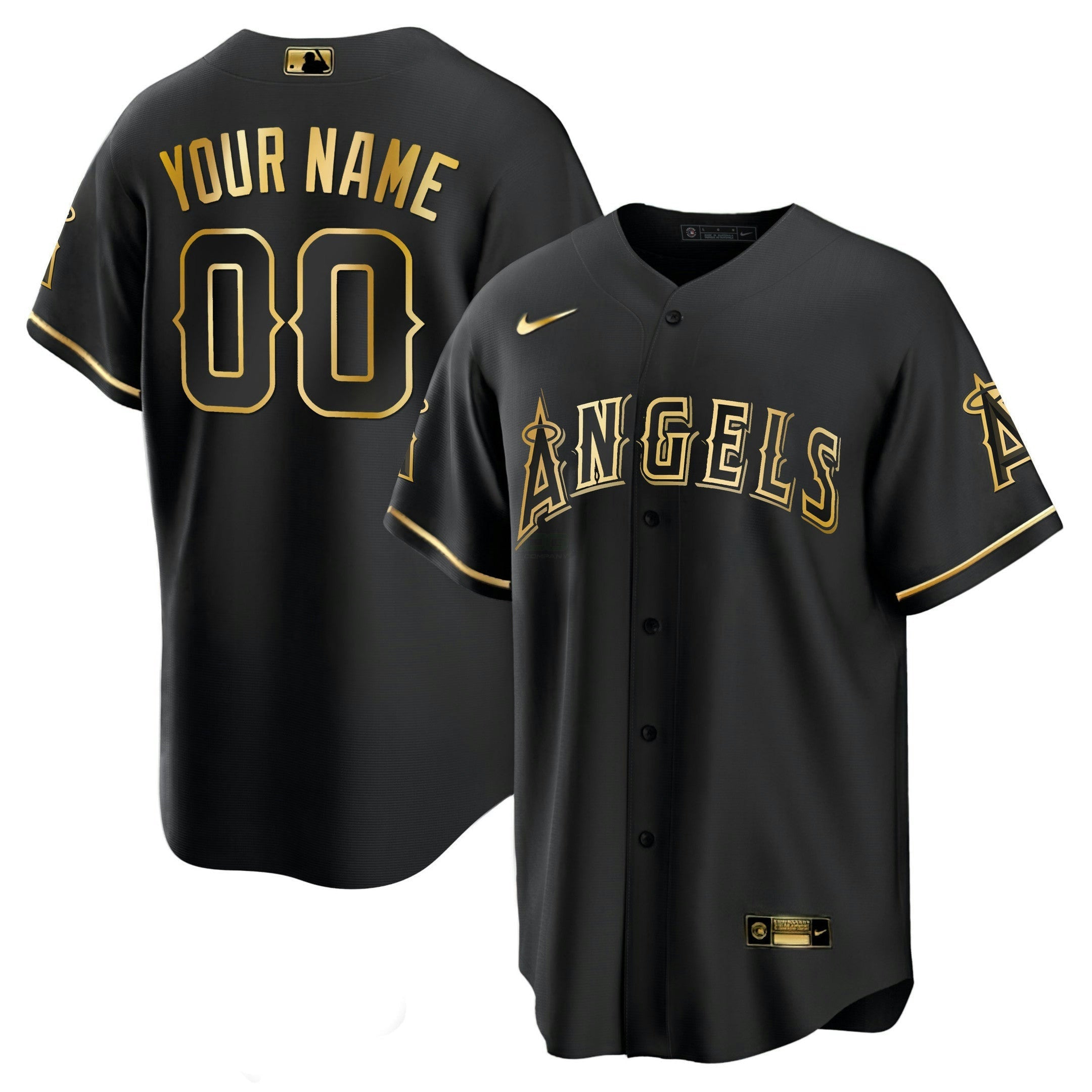 Camisa MLB Los Angeles Custom Name & Number Jersey