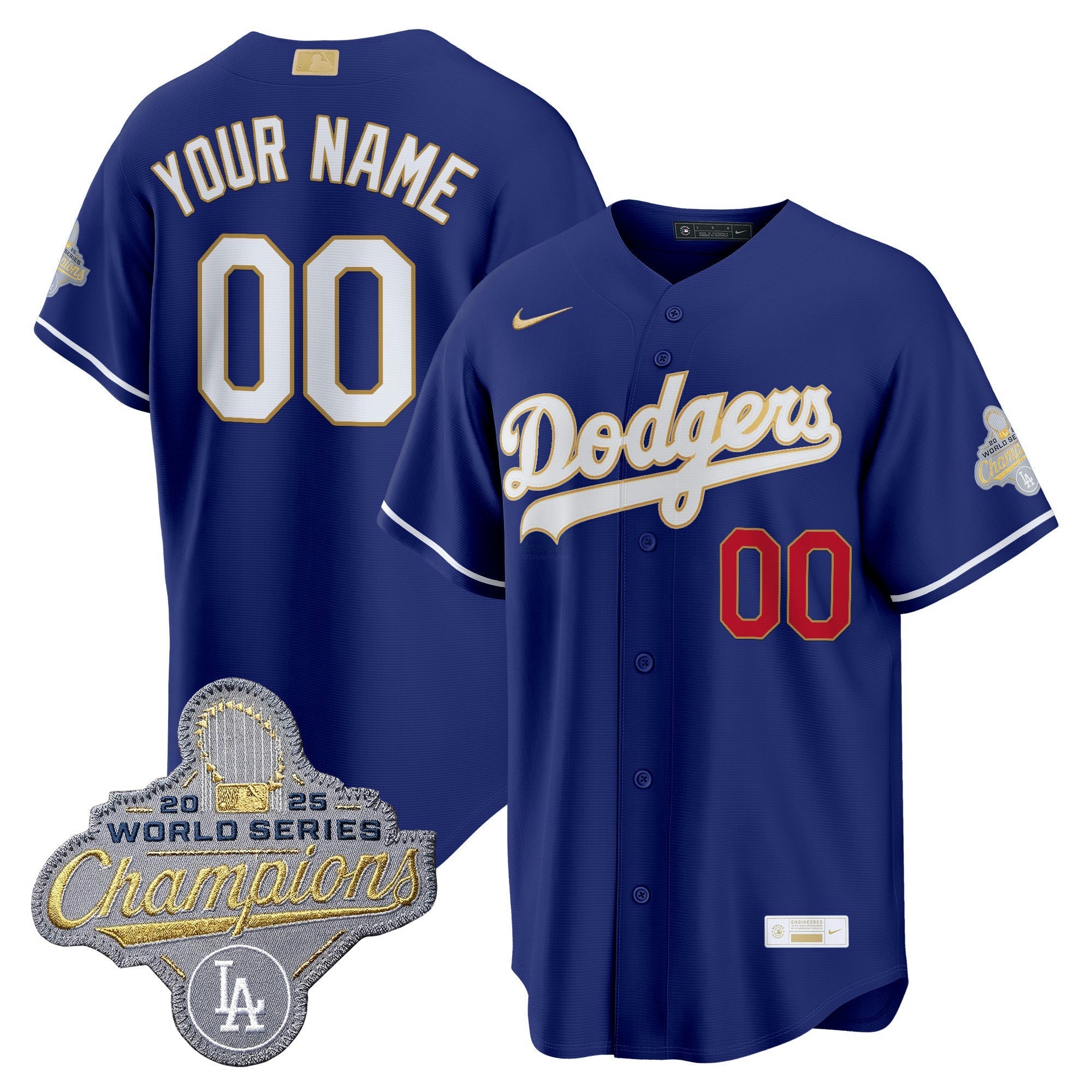 Camisa MLB Los Angeles “Gold Collection” Premier Limited Jersey