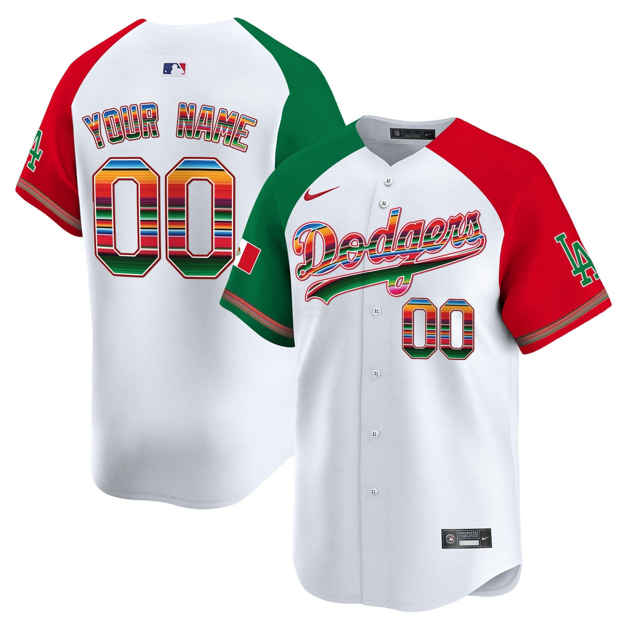 Camisa MLB Los Angeles Mexico Vapor Premier Limited Jersey