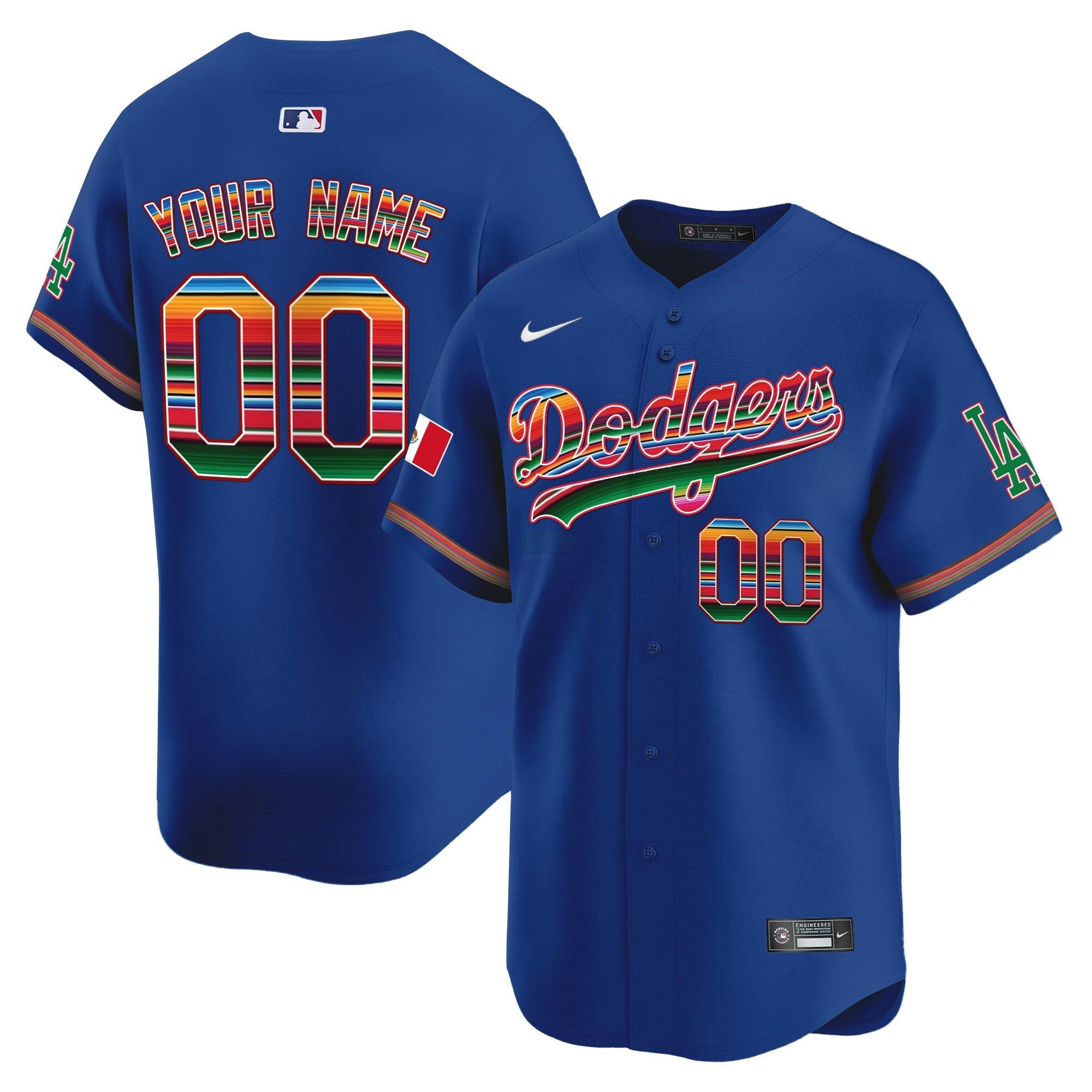 Camisa MLB Los Angeles Mexico Vapor Premier Limited Jersey